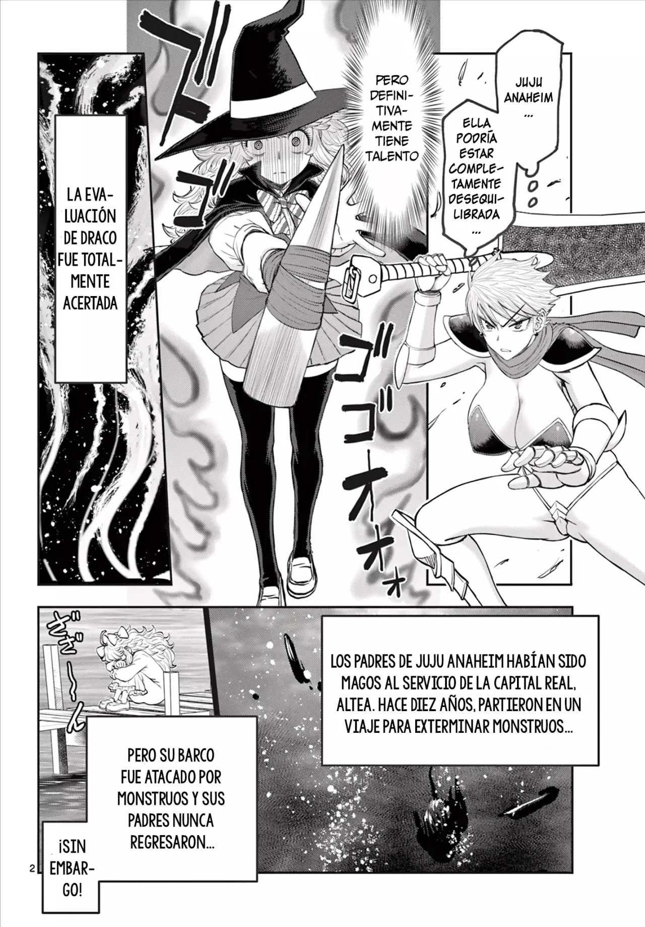 The Strongest Wife In The Hidden Dungeon Capitulo 11: Draco vs Juju parte 2 página 3