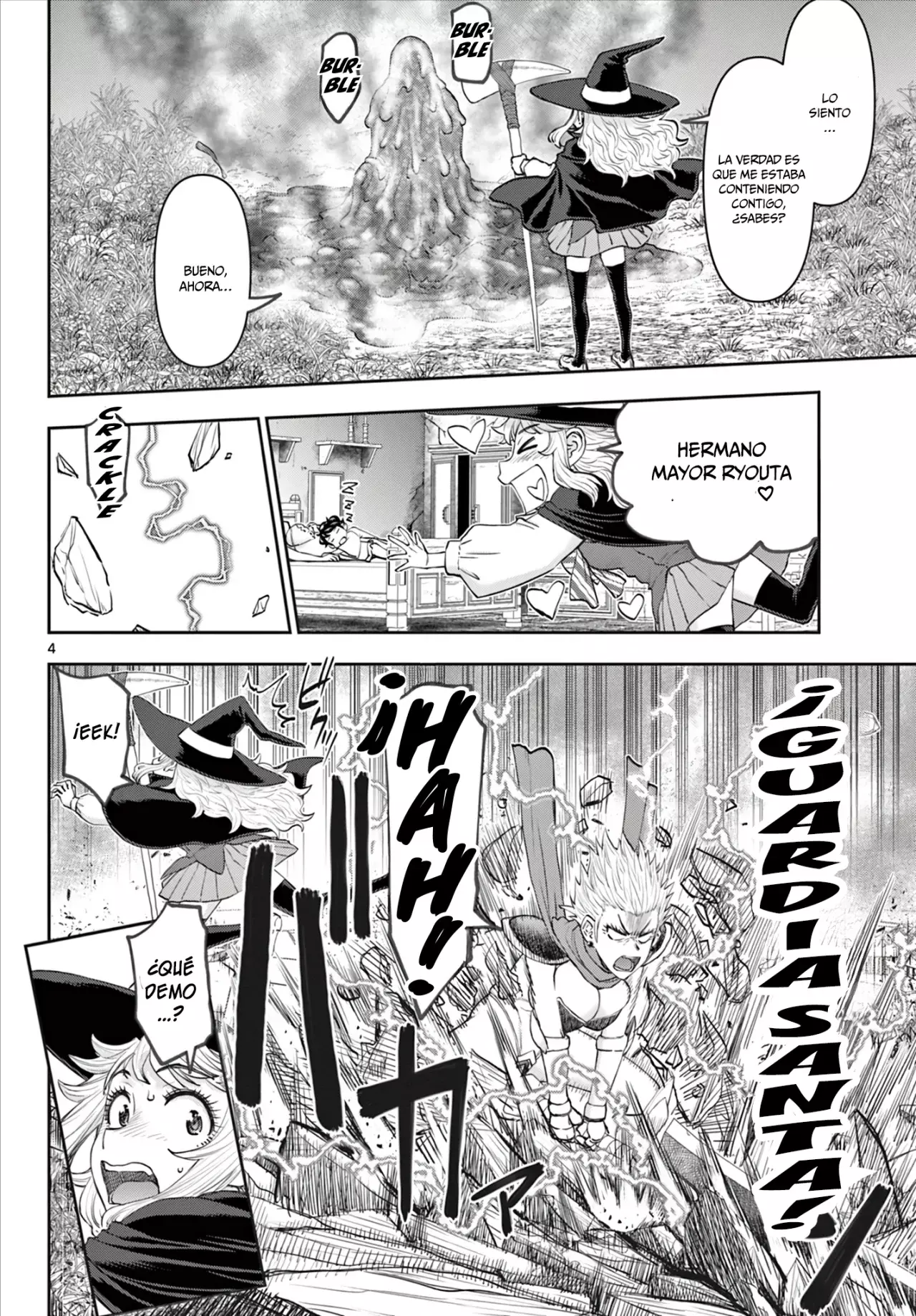 The Strongest Wife In The Hidden Dungeon Capitulo 11: Draco vs Juju parte 2 página 5