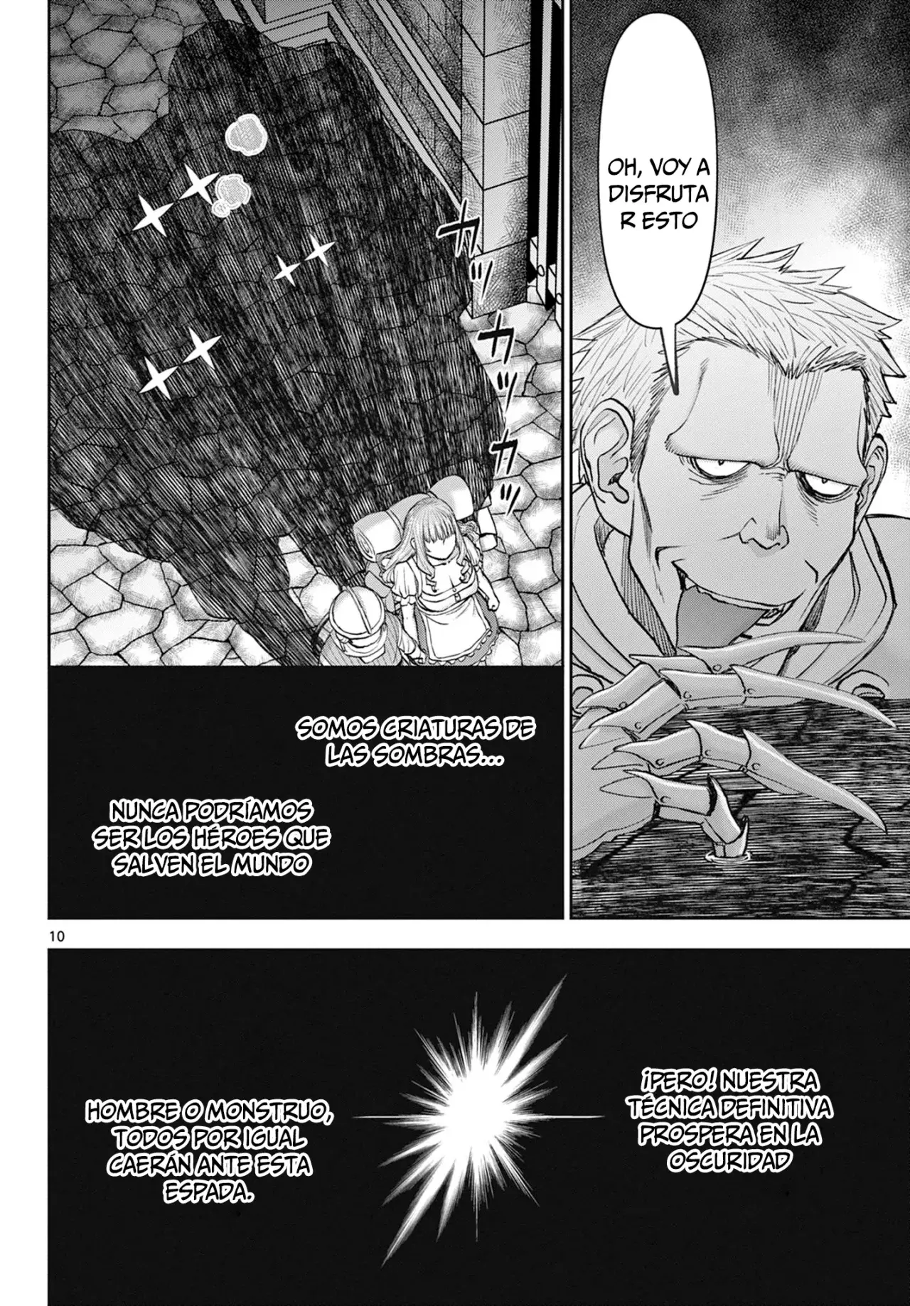 The Strongest Wife In The Hidden Dungeon Capitulo 2: ¡¡No hay escaleras!! página 10