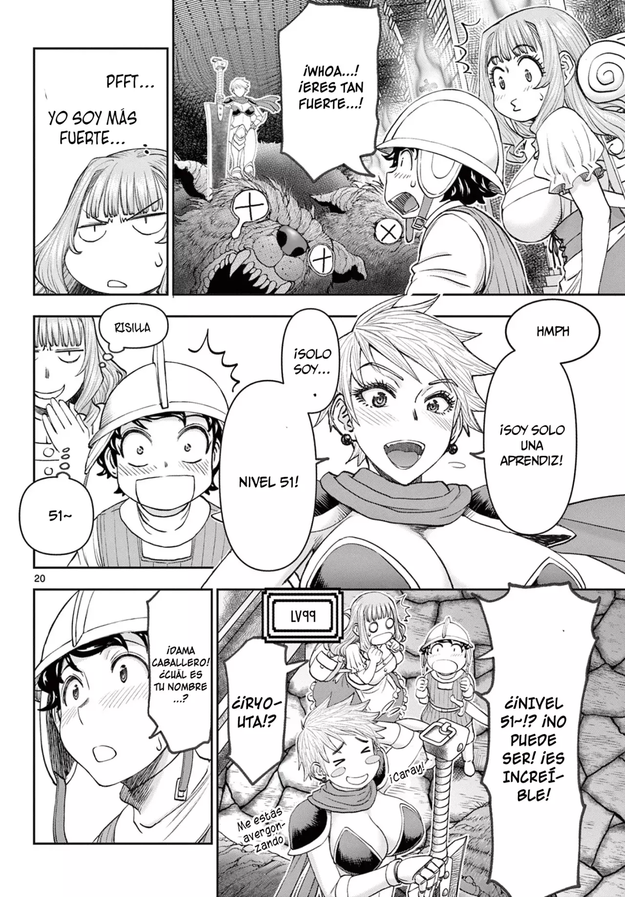 The Strongest Wife In The Hidden Dungeon Capitulo 2: ¡¡No hay escaleras!! página 20