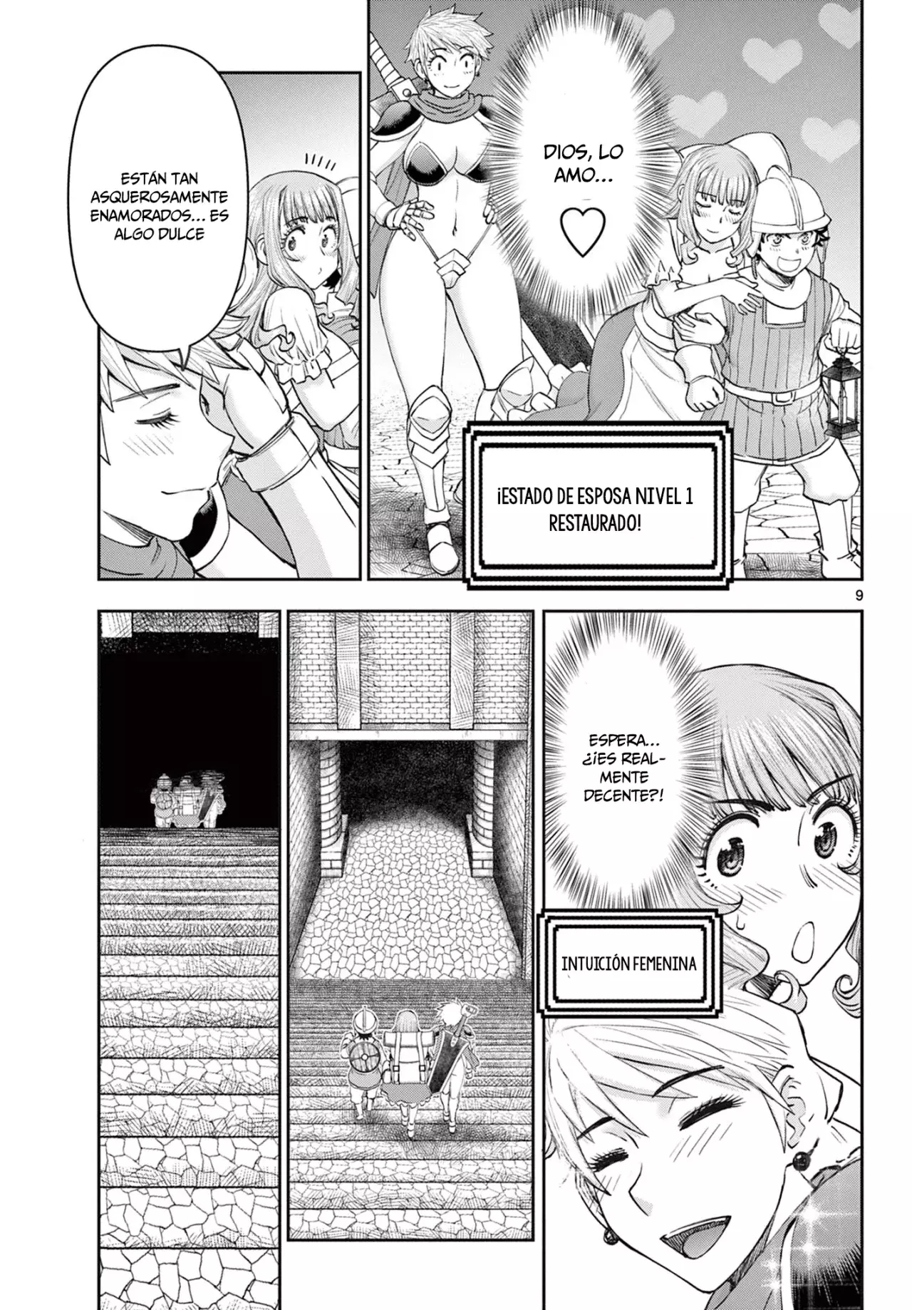 The Strongest Wife In The Hidden Dungeon Capitulo 3: ¡Paladín lv51 se une! página 10