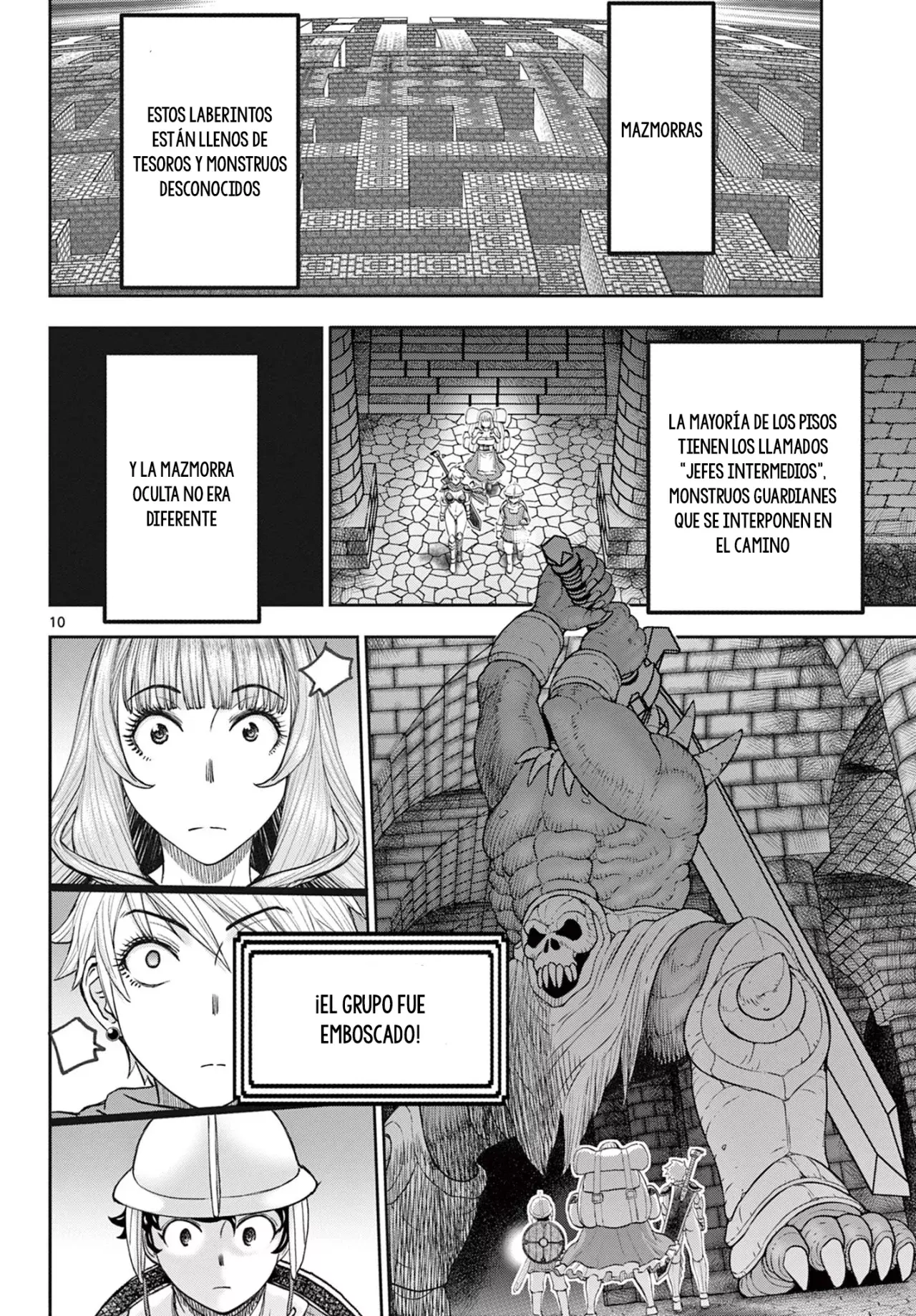 The Strongest Wife In The Hidden Dungeon Capitulo 3: ¡Paladín lv51 se une! página 11