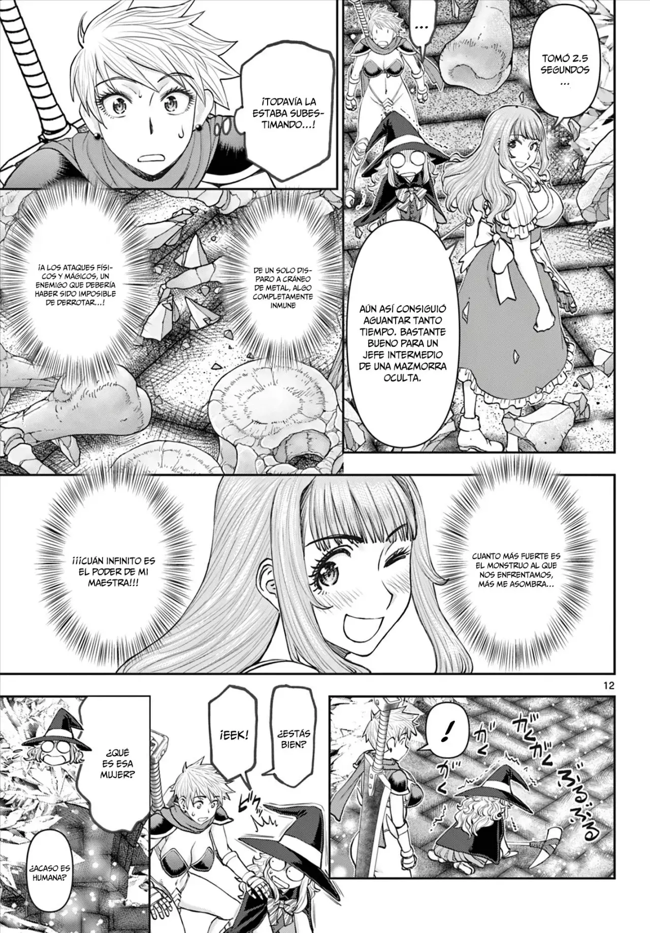 The Strongest Wife In The Hidden Dungeon Capitulo 9: ¡EL MOVIMIENTO ESPECIAL DEFINITIVO! página 14