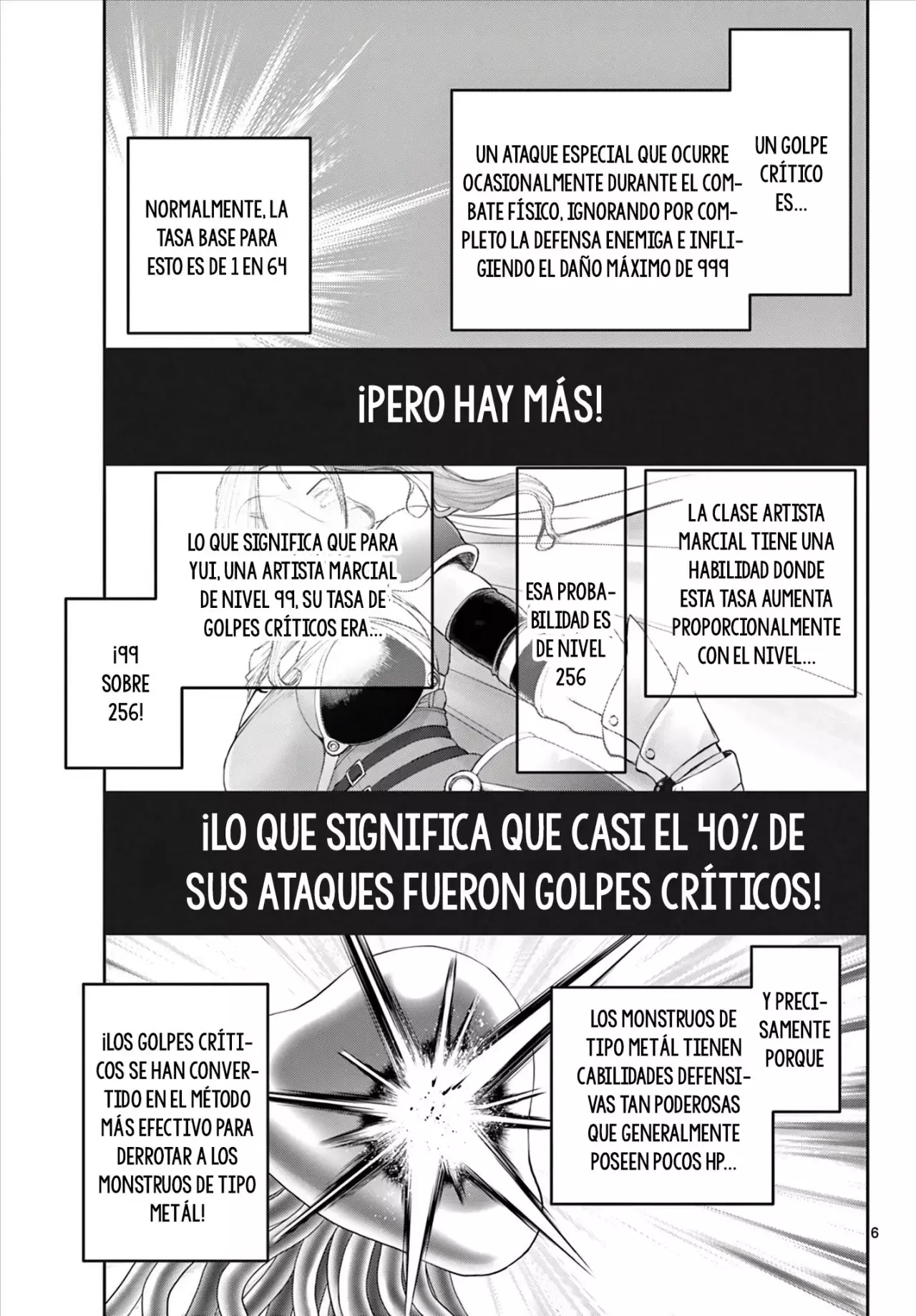 The Strongest Wife In The Hidden Dungeon Capitulo 9: ¡EL MOVIMIENTO ESPECIAL DEFINITIVO! página 8