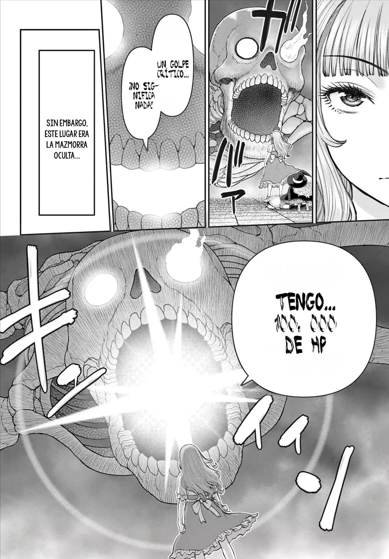 The Strongest Wife In The Hidden Dungeon Capitulo 9: ¡EL MOVIMIENTO ESPECIAL DEFINITIVO! página 9
