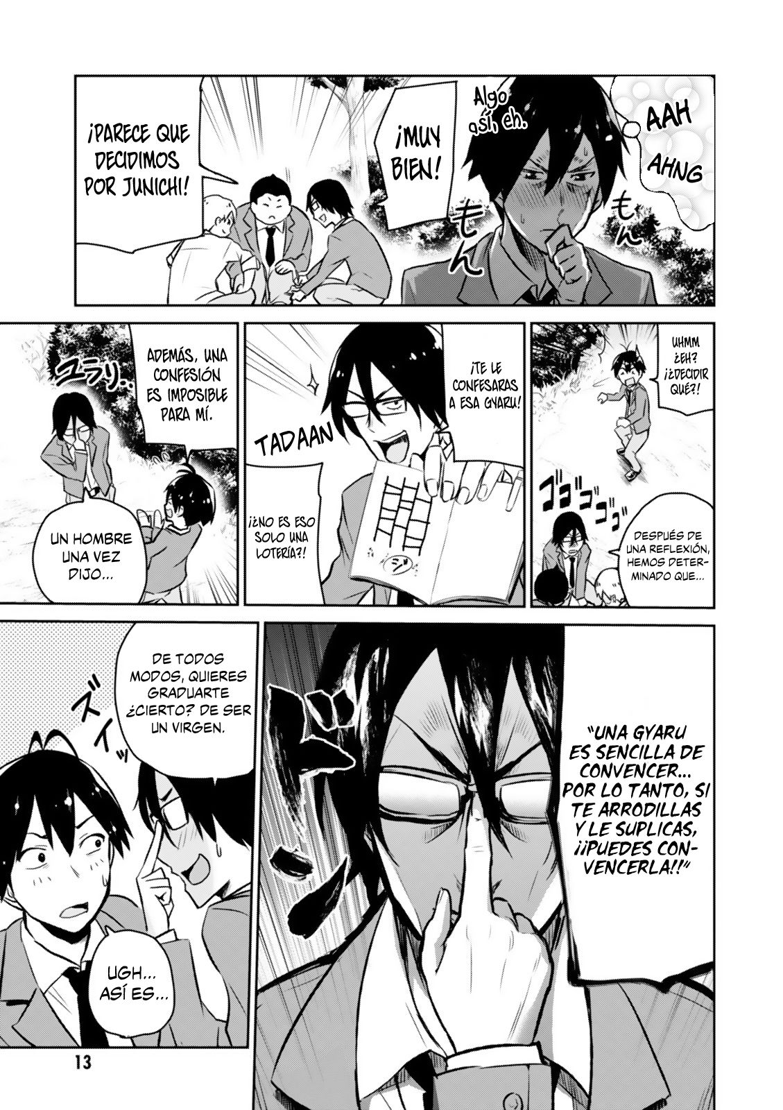 Hajimete no Gal Capitulo 1: De rodillas por primera vez página 15