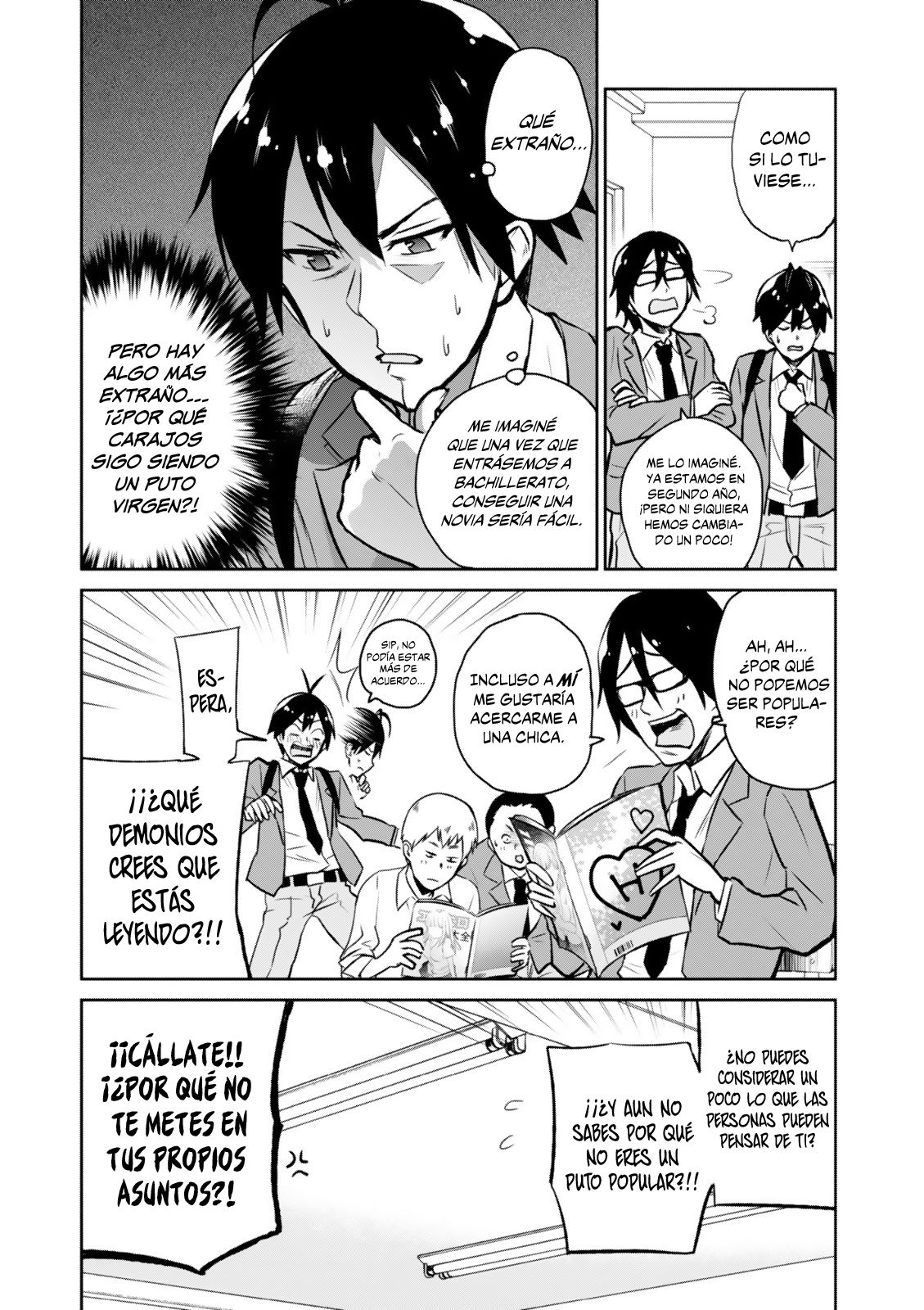 Hajimete no Gal Capitulo 1: De rodillas por primera vez página 8