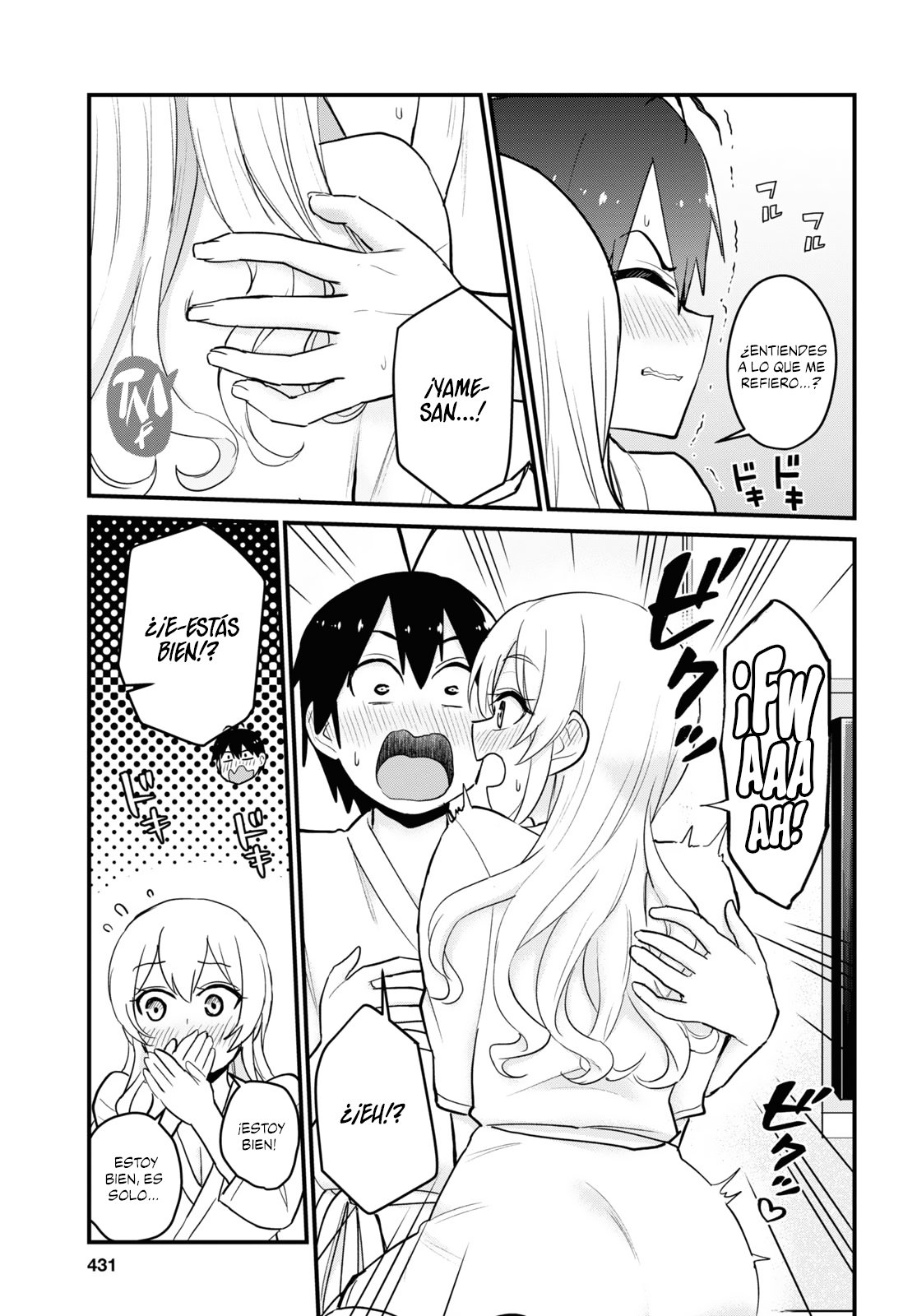Hajimete no Gal Capitulo 100: La primera... página 8