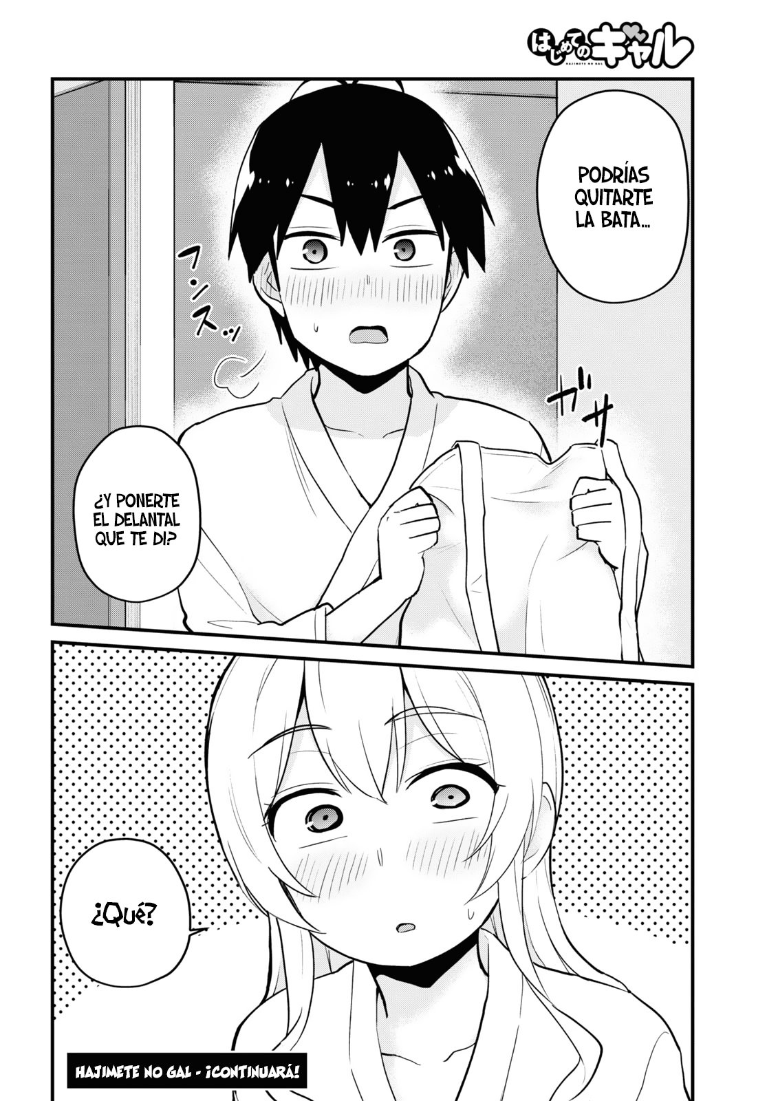 Hajimete no Gal Capitulo 101: El primer nombre página 18