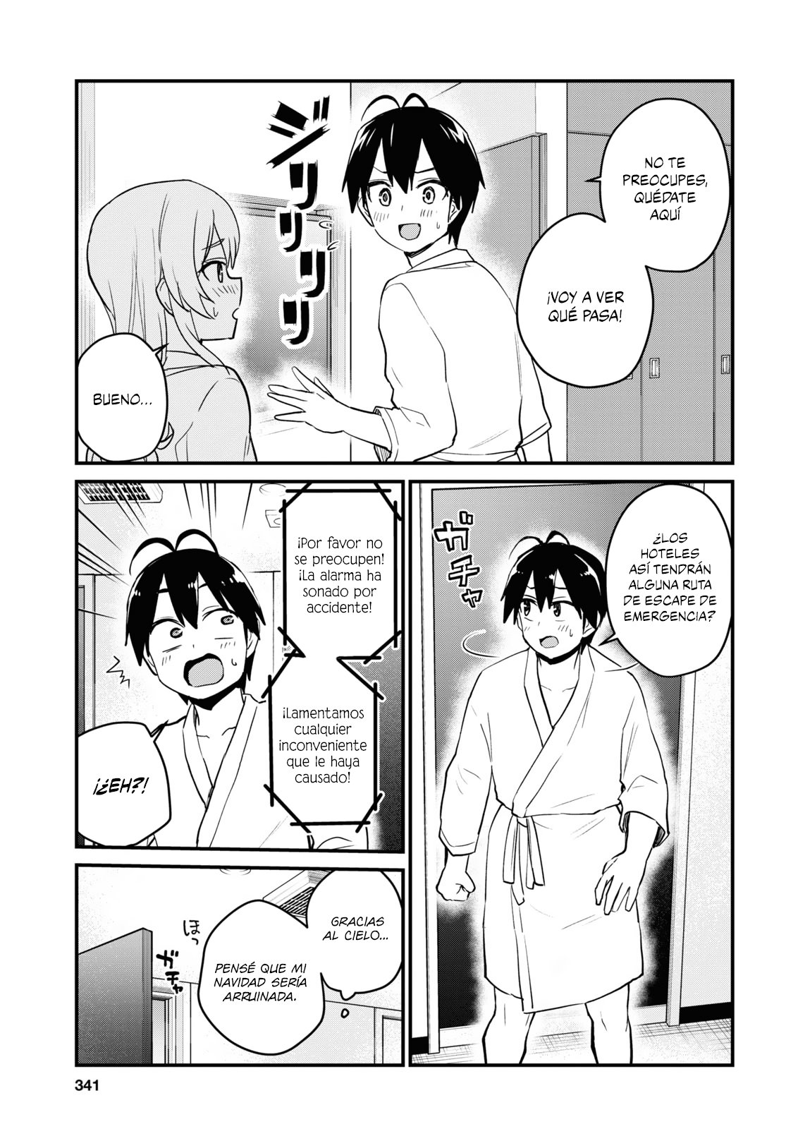 Hajimete no Gal Capitulo 102: La primera oportunidad de graduarse página 10