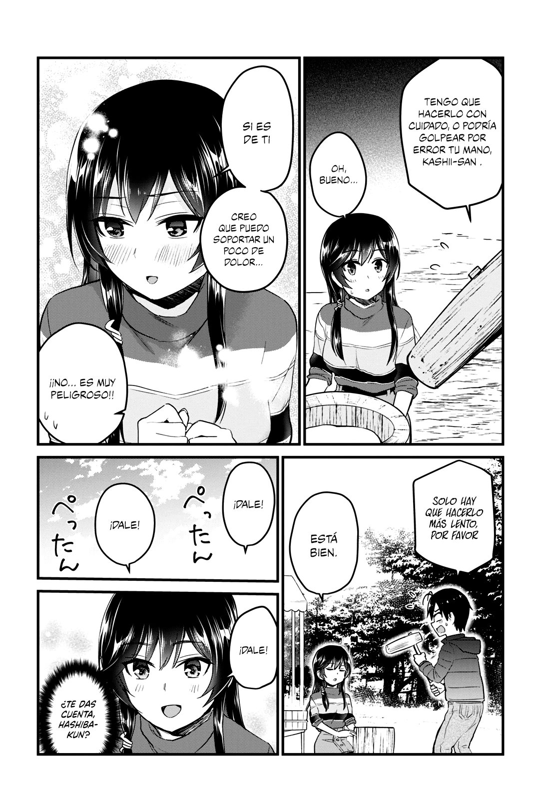 Hajimete no Gal Capitulo 103: La primera vez haciendo mochi página 11