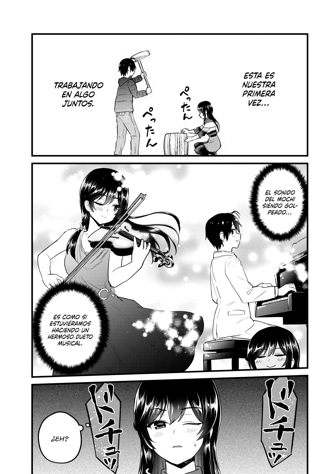 Hajimete no Gal Capitulo 103: La primera vez haciendo mochi página 12