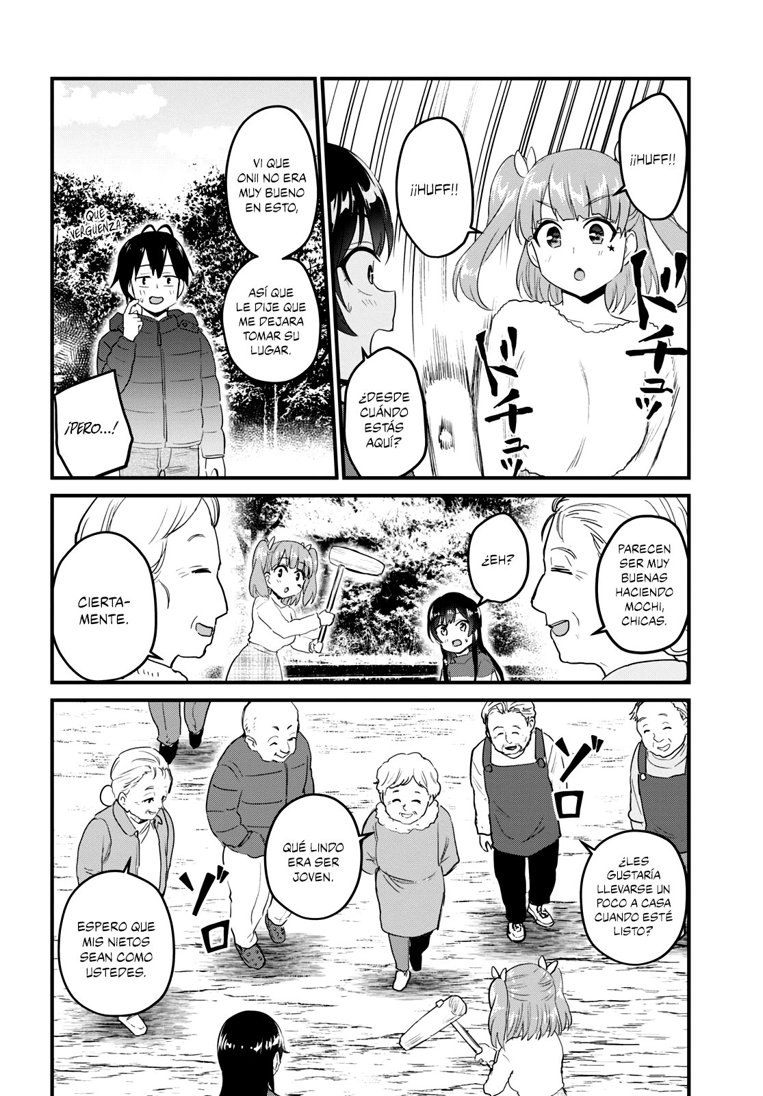 Hajimete no Gal Capitulo 103: La primera vez haciendo mochi página 13