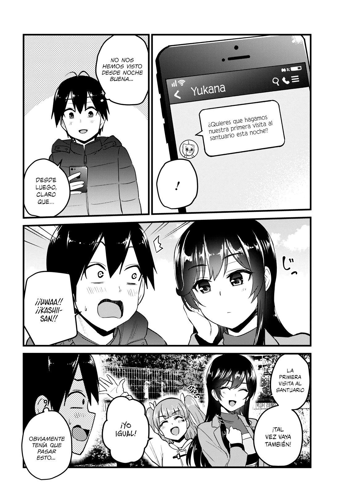 Hajimete no Gal Capitulo 103: La primera vez haciendo mochi página 15