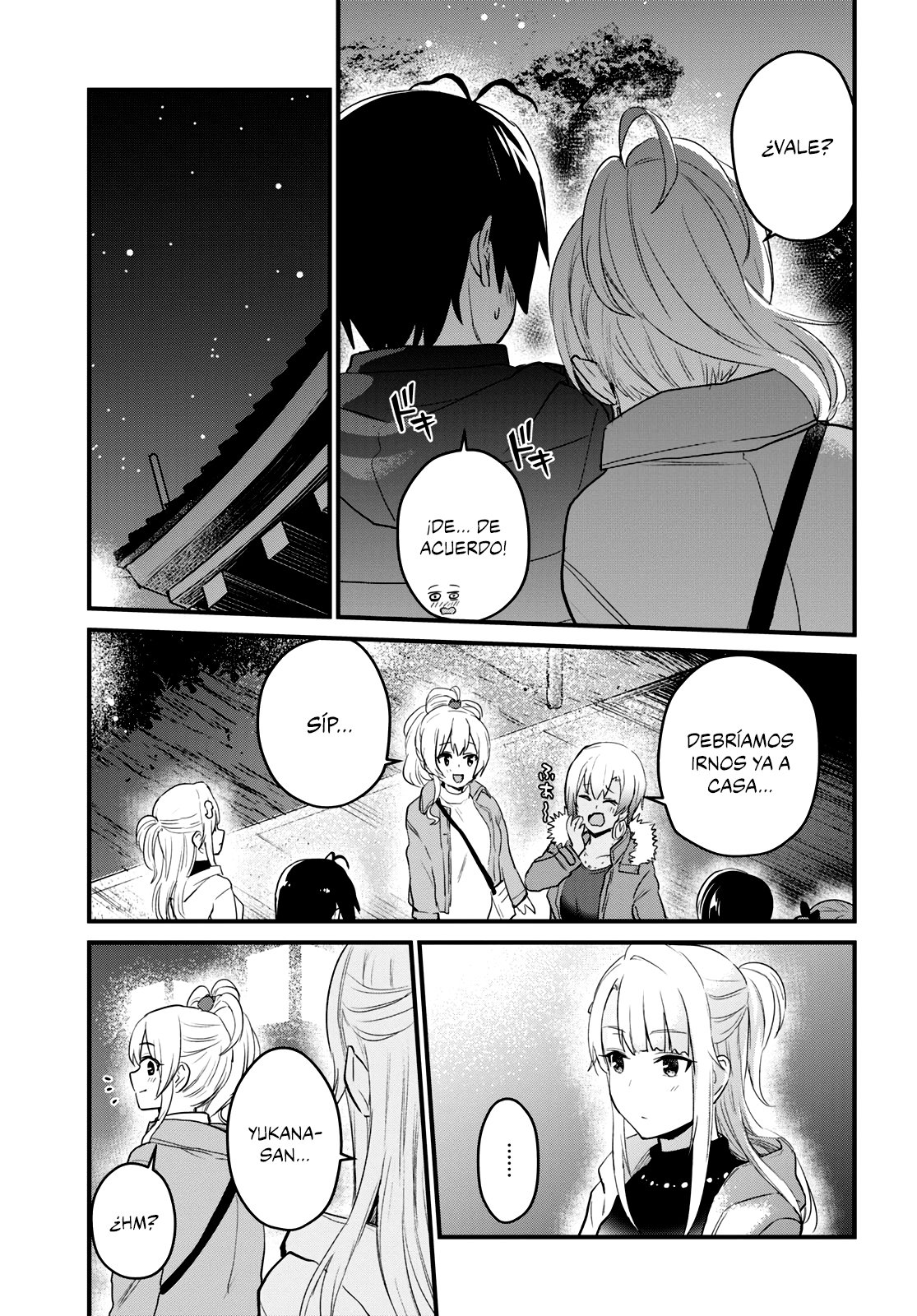 Hajimete no Gal Capitulo 104: La primera visita al templo. página 16