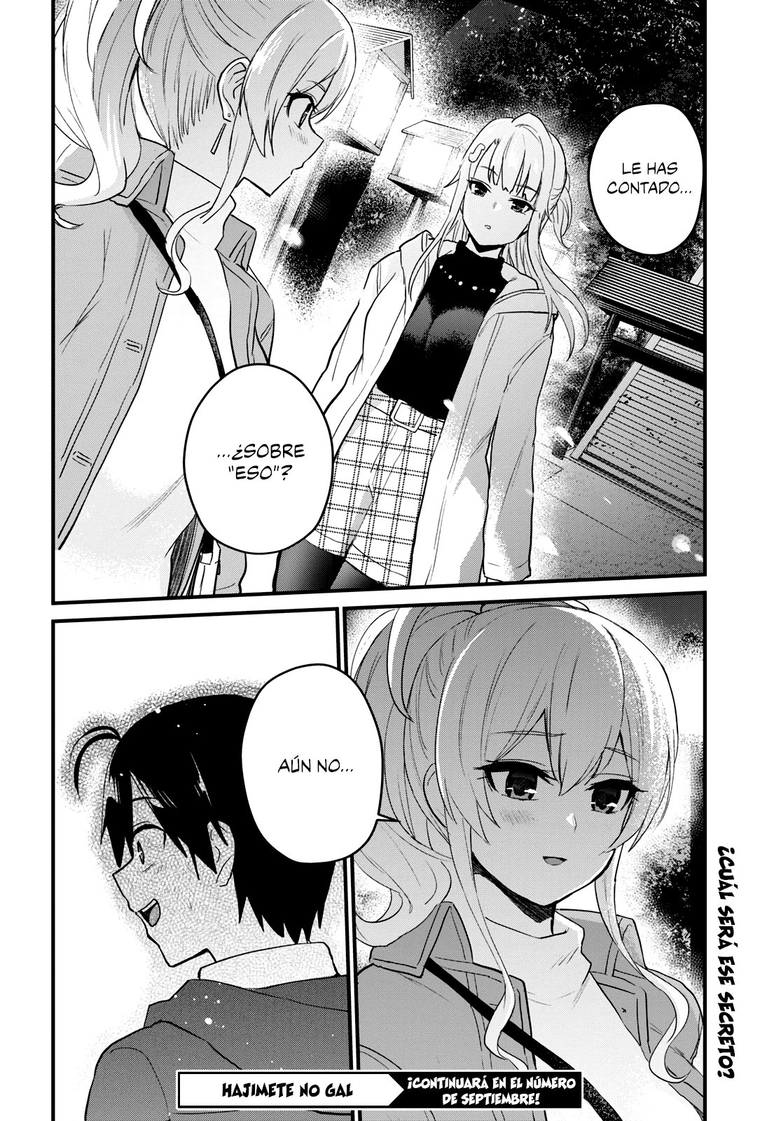Hajimete no Gal Capitulo 104: La primera visita al templo. página 17