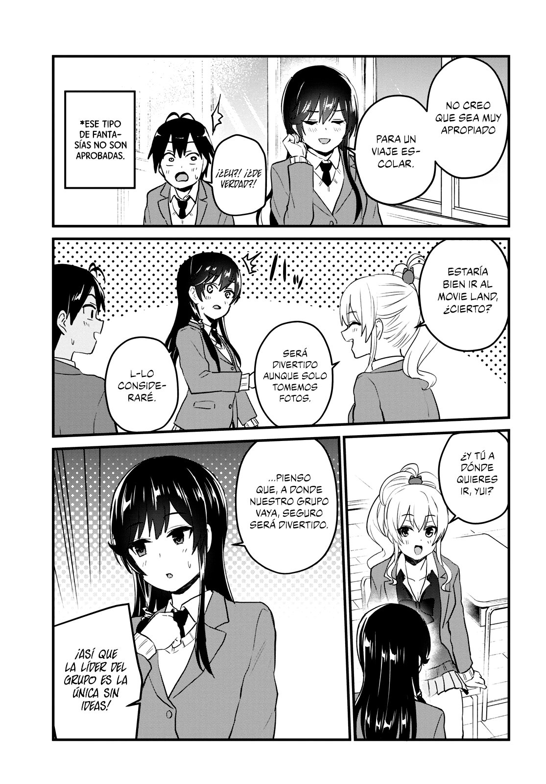 Hajimete no Gal Capitulo 105: El primer viaje escolar página 12