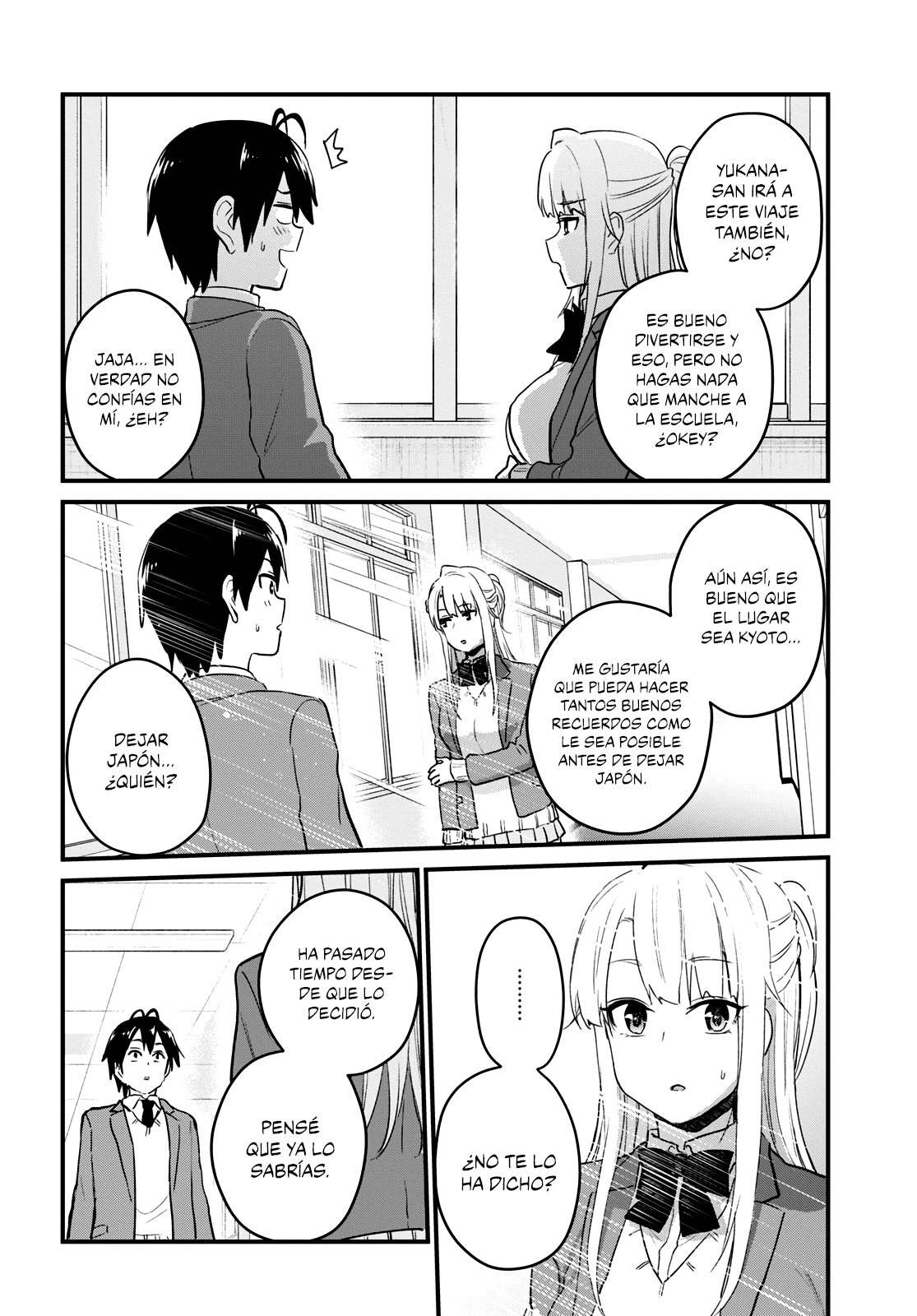 Hajimete no Gal Capitulo 105: El primer viaje escolar página 19