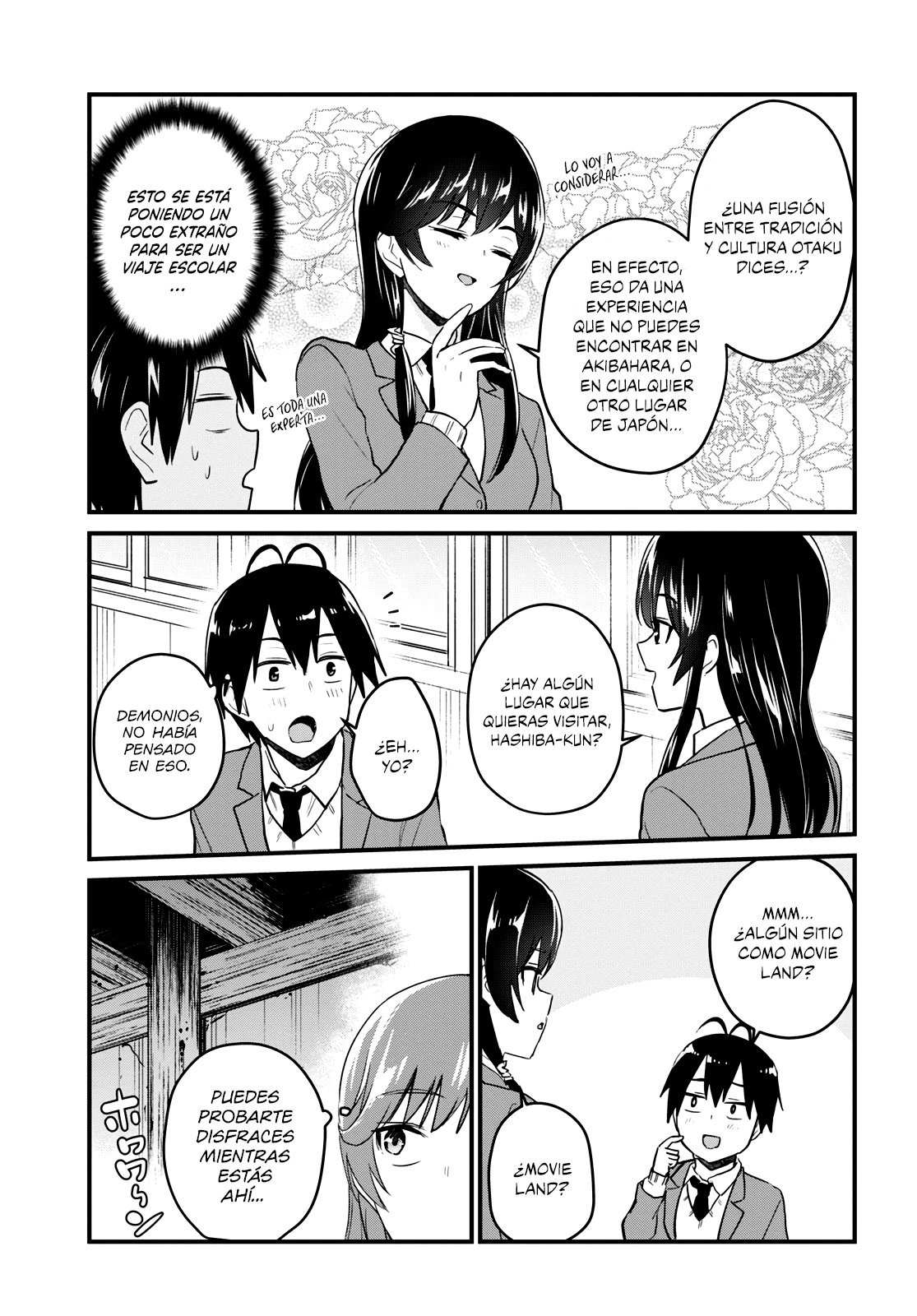 Hajimete no Gal Capitulo 105: El primer viaje escolar página 6