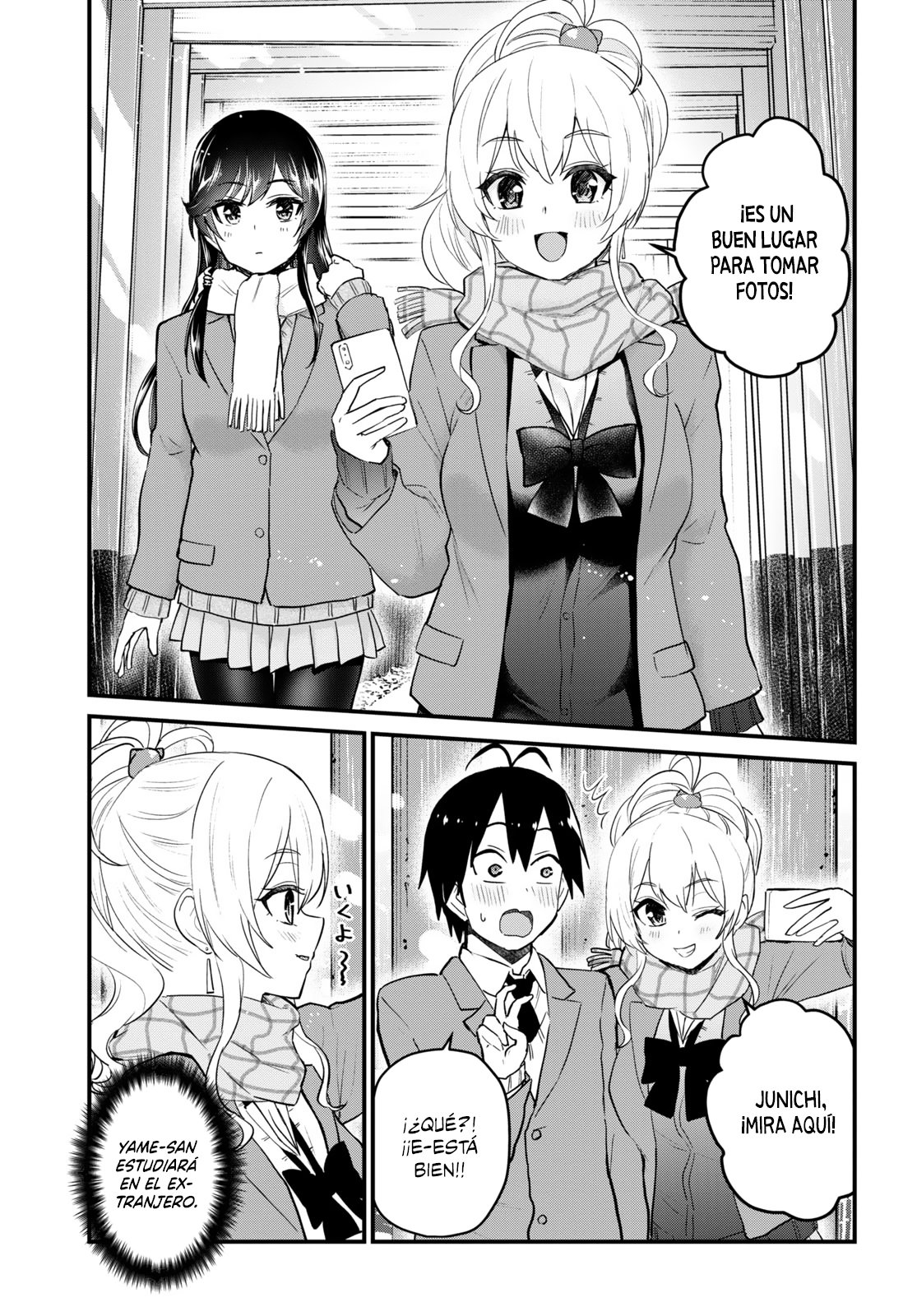 Hajimete no Gal Capitulo 106: La primera visita a Kioto página 4