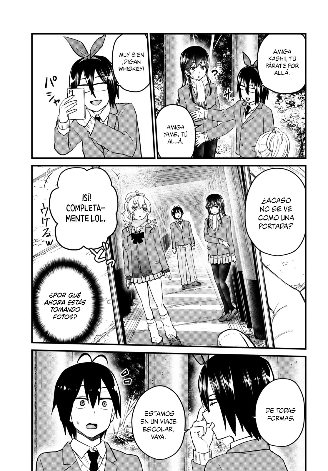 Hajimete no Gal Capitulo 106: La primera visita a Kioto página 6