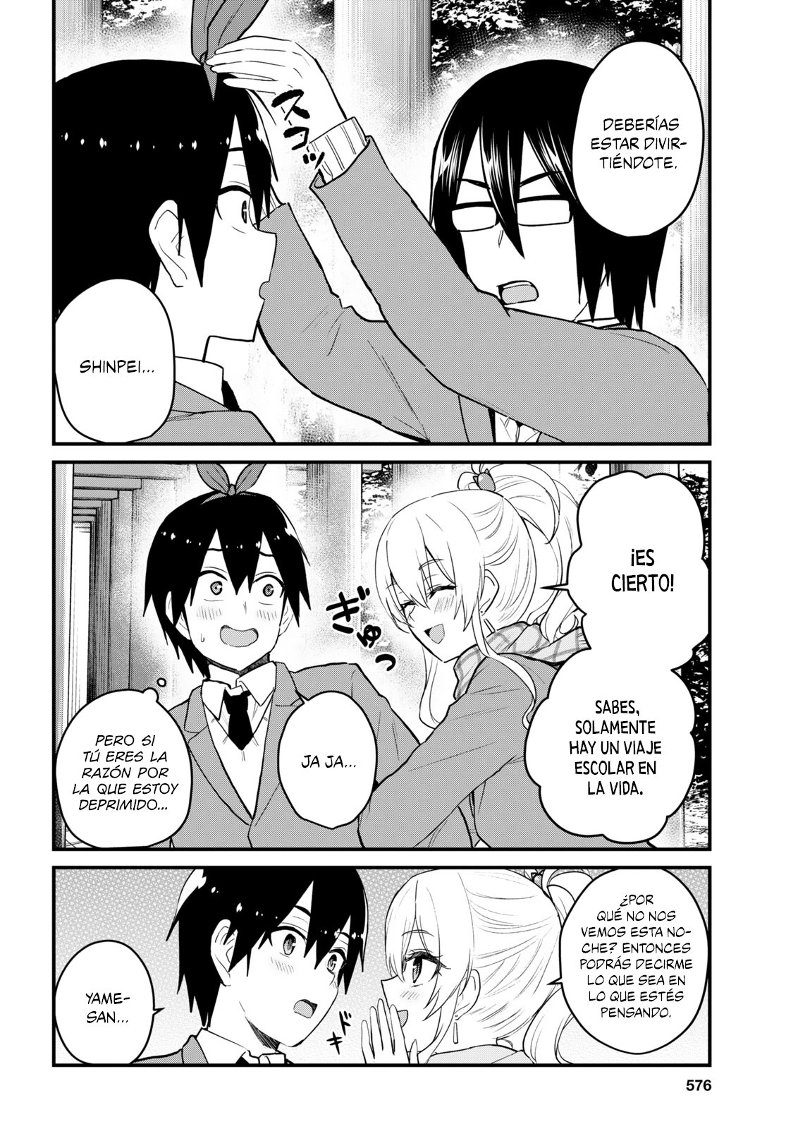 Hajimete no Gal Capitulo 106: La primera visita a Kioto página 7