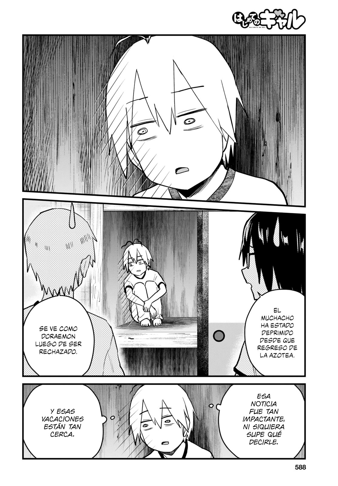Hajimete no Gal Capitulo 107: La primera depresión página 3