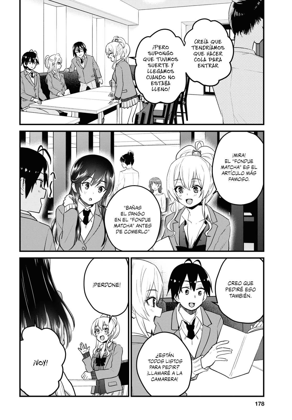 Hajimete no Gal Capitulo 108: La primera chica poster página 5