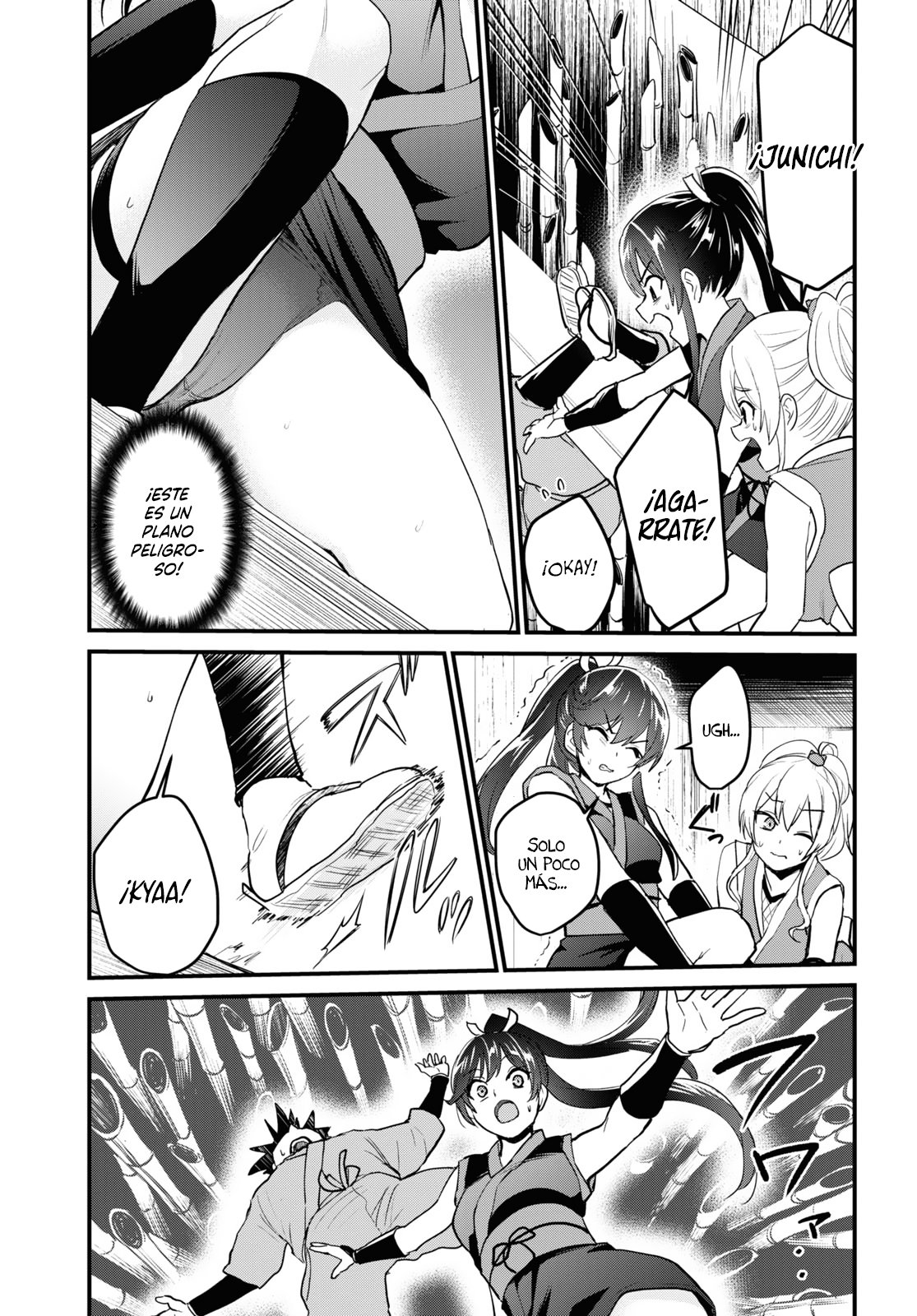 Hajimete no Gal Capitulo 109: Mi primer ninja página 12