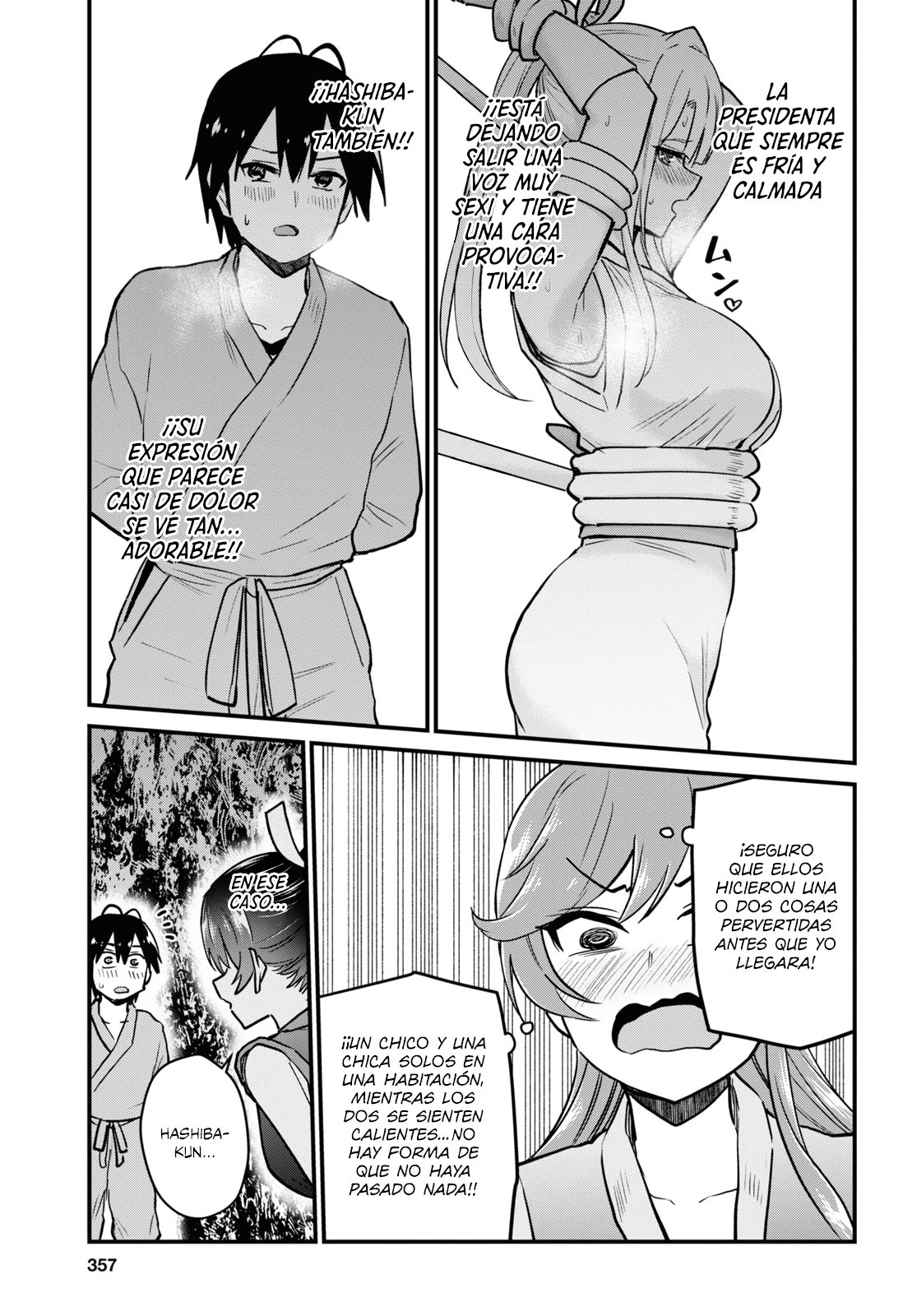 Hajimete no Gal Capitulo 112: El primer bondage página 8
