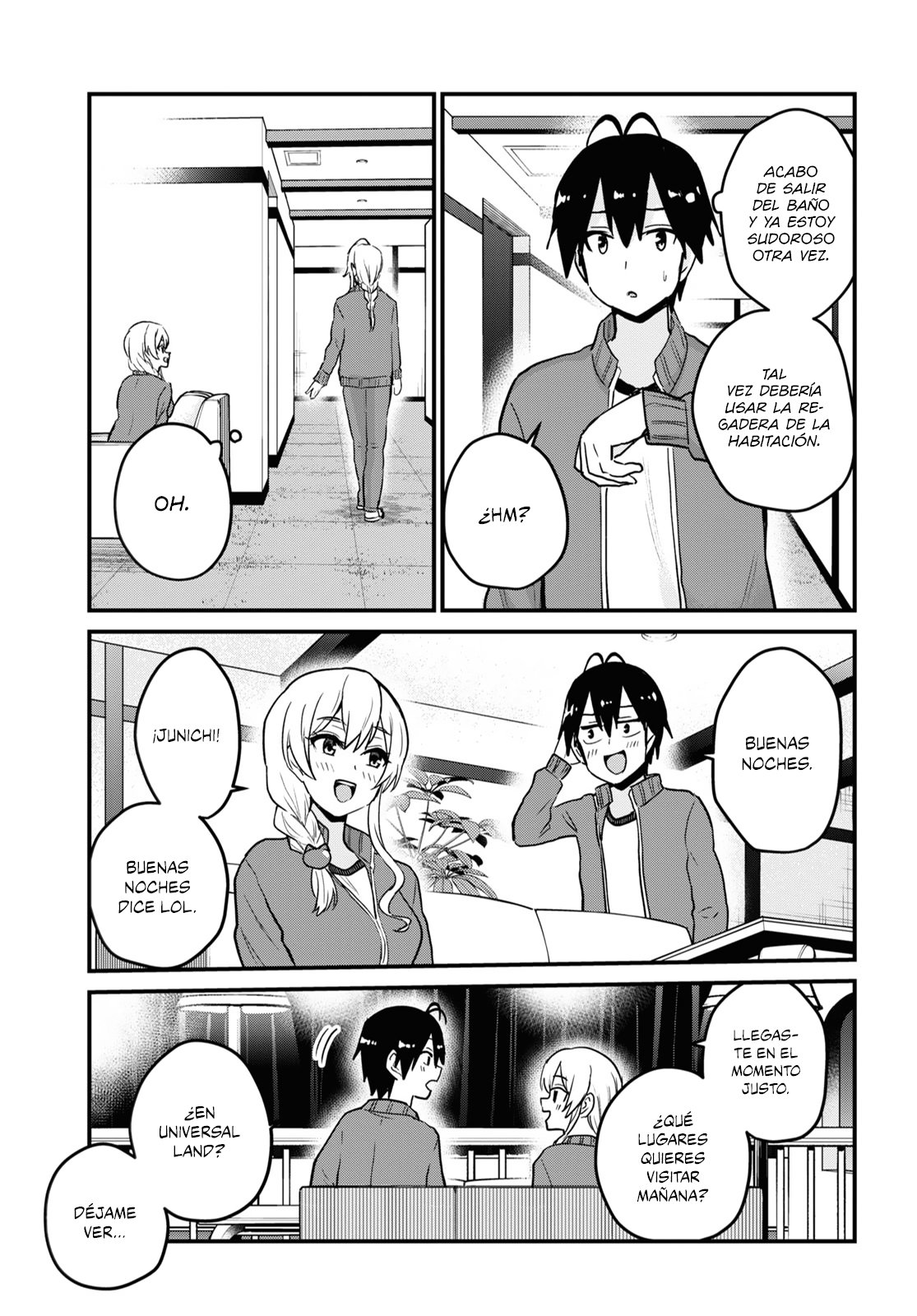 Hajimete no Gal Capitulo 114: La primera leyenda. página 10