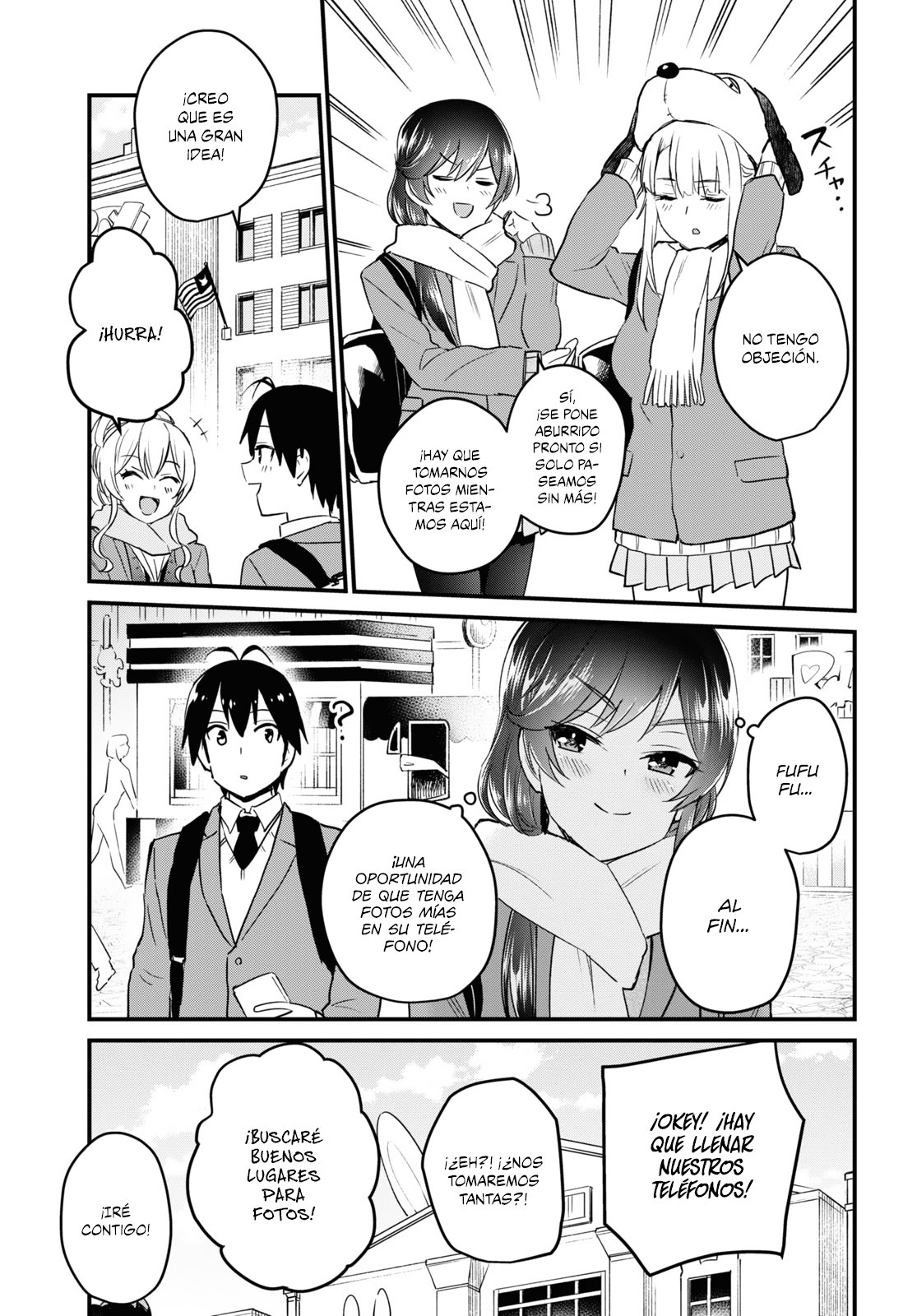 Hajimete no Gal Capitulo 115: El primer parque temático página 10