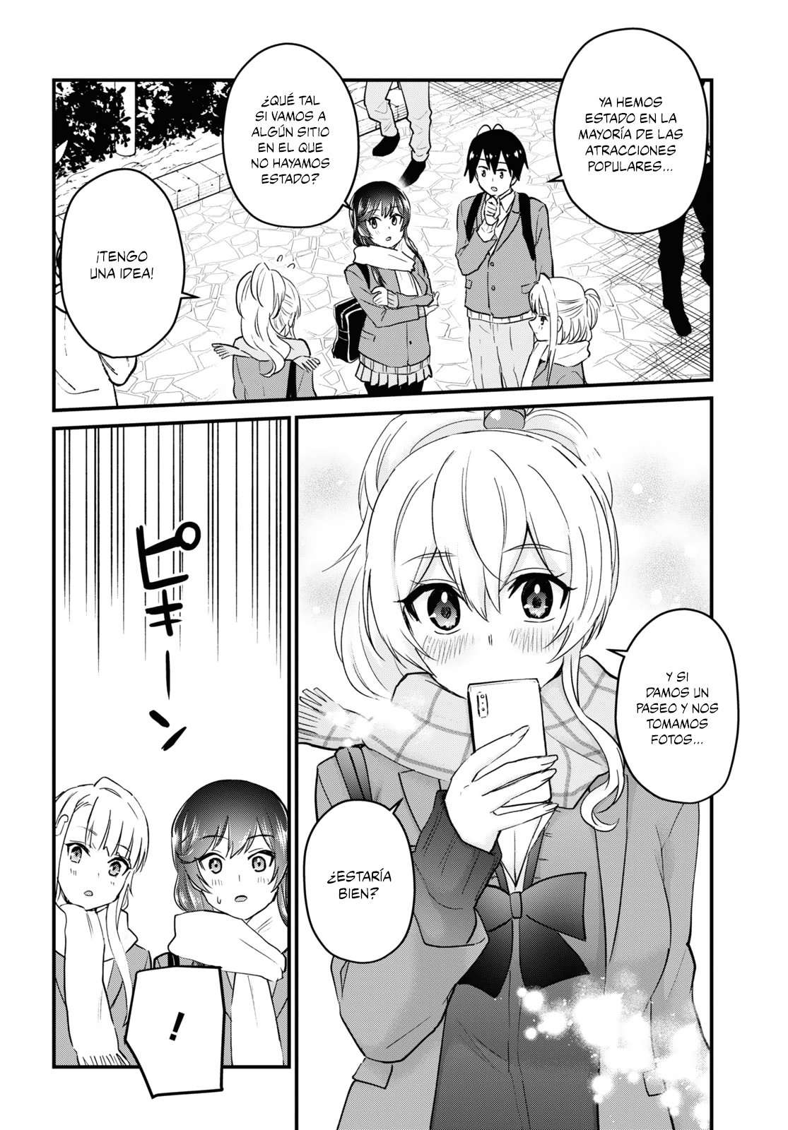 Hajimete no Gal Capitulo 115: El primer parque temático página 9