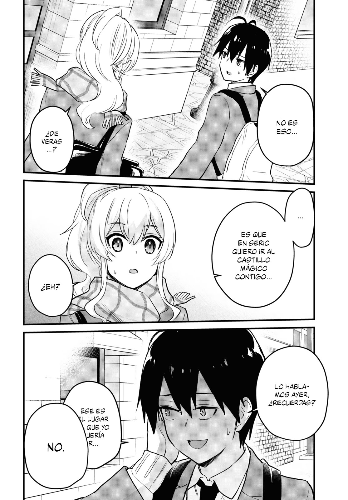 Hajimete no Gal Capitulo 116: La primera mascota. página 11