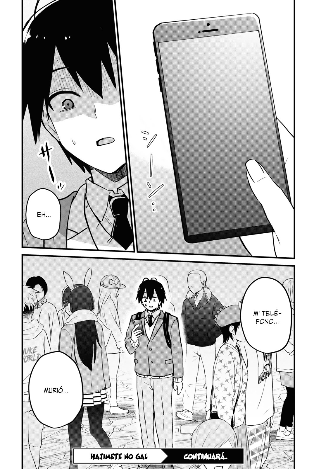 Hajimete no Gal Capitulo 116: La primera mascota. página 17