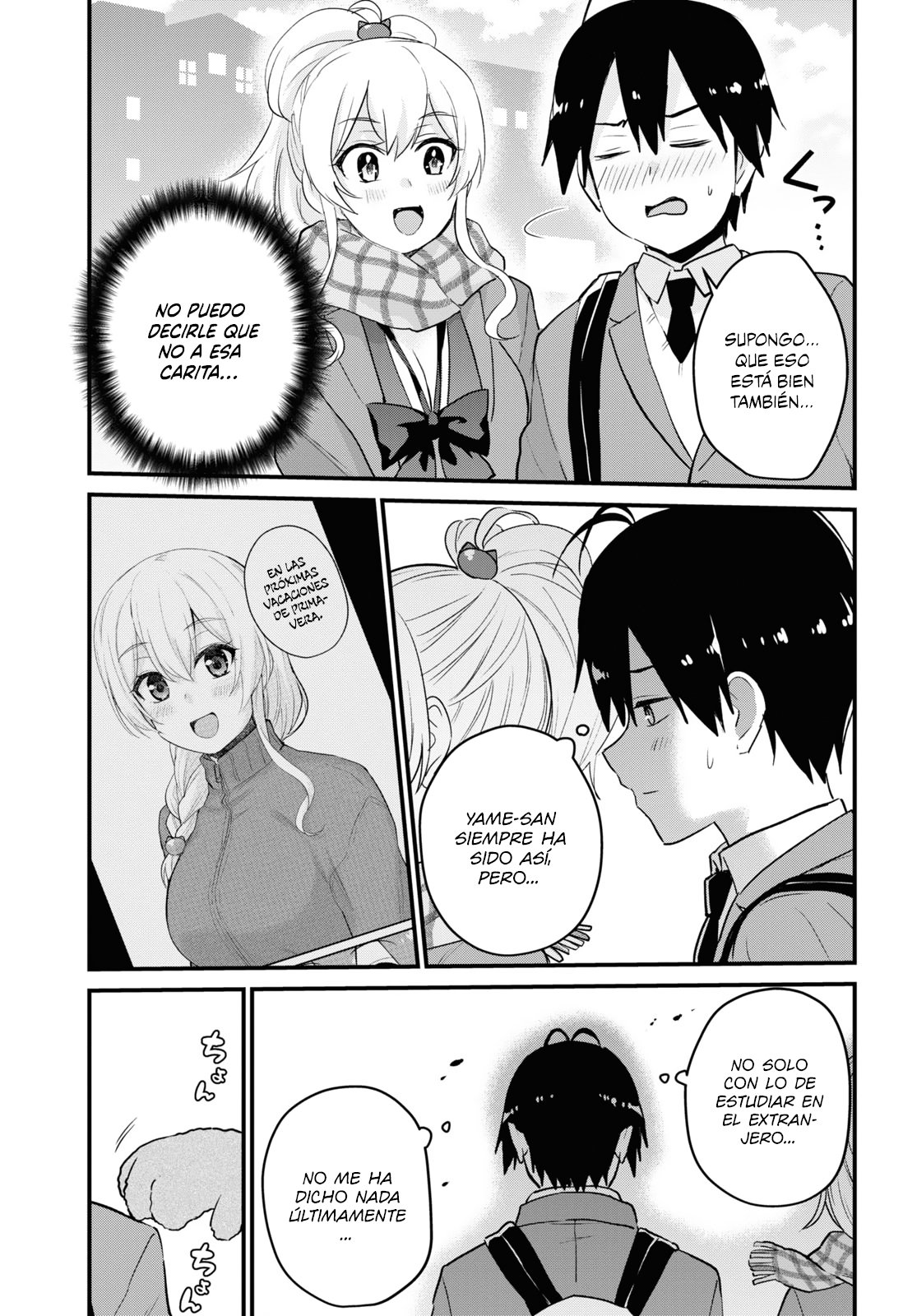 Hajimete no Gal Capitulo 116: La primera mascota. página 4