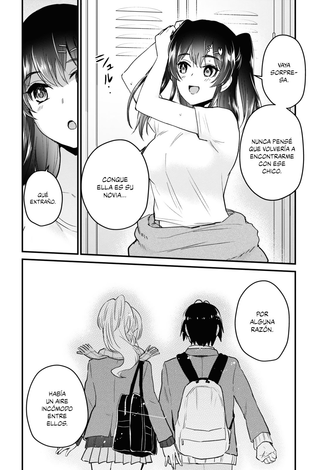 Hajimete no Gal Capitulo 116: La primera mascota. página 9
