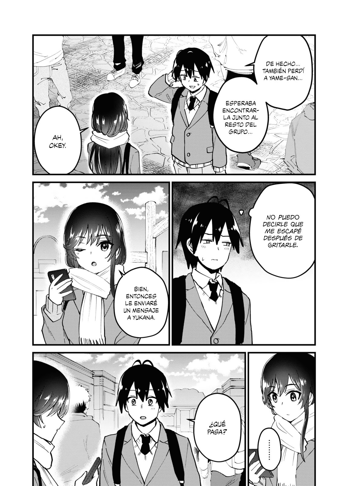 Hajimete no Gal Capitulo 117: El primer castillo mágico página 4