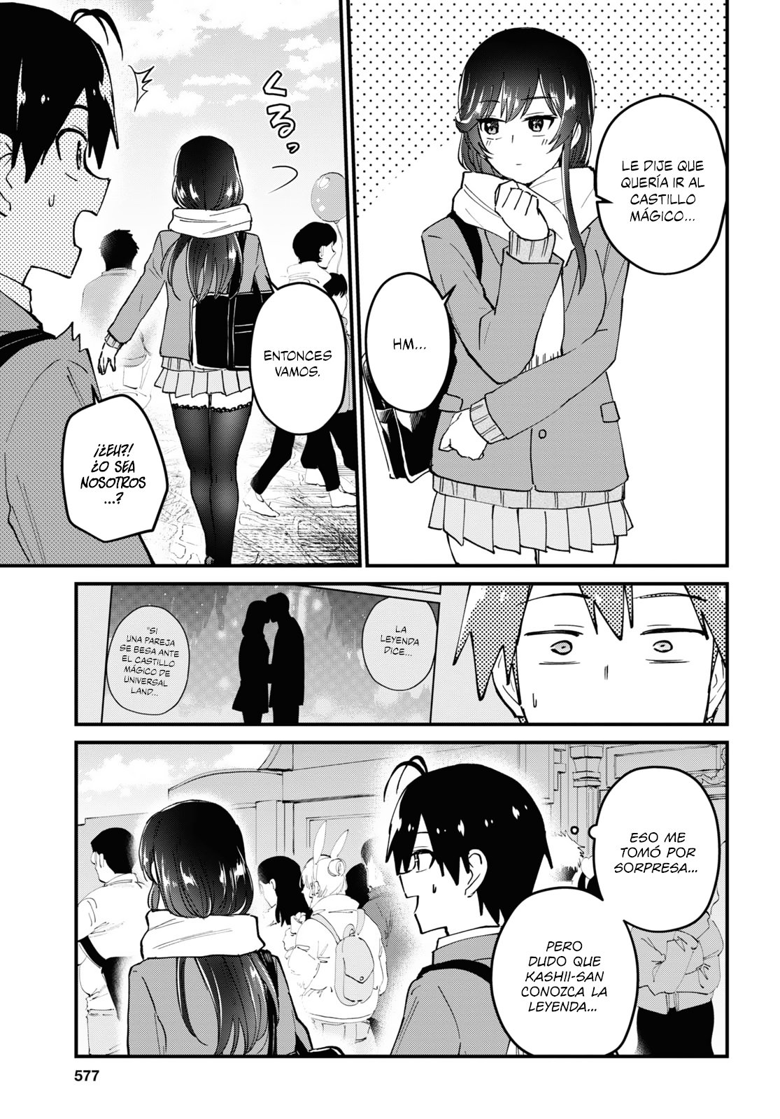 Hajimete no Gal Capitulo 117: El primer castillo mágico página 6