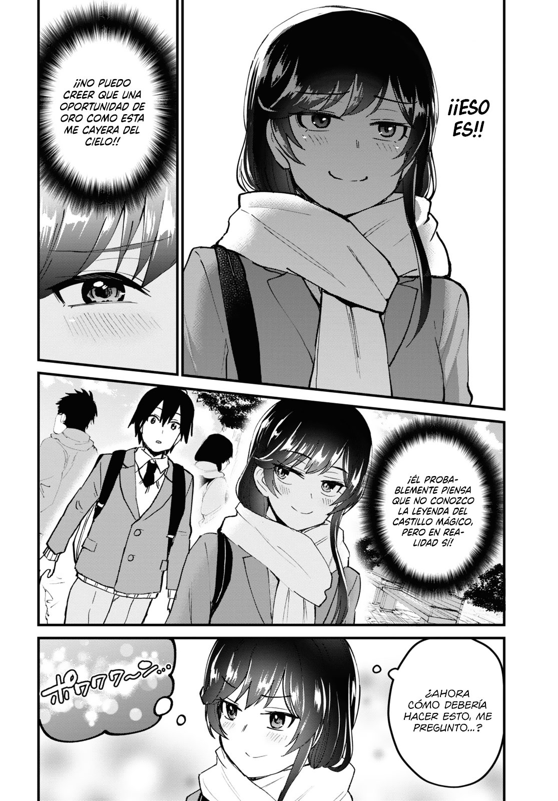 Hajimete no Gal Capitulo 117: El primer castillo mágico página 7
