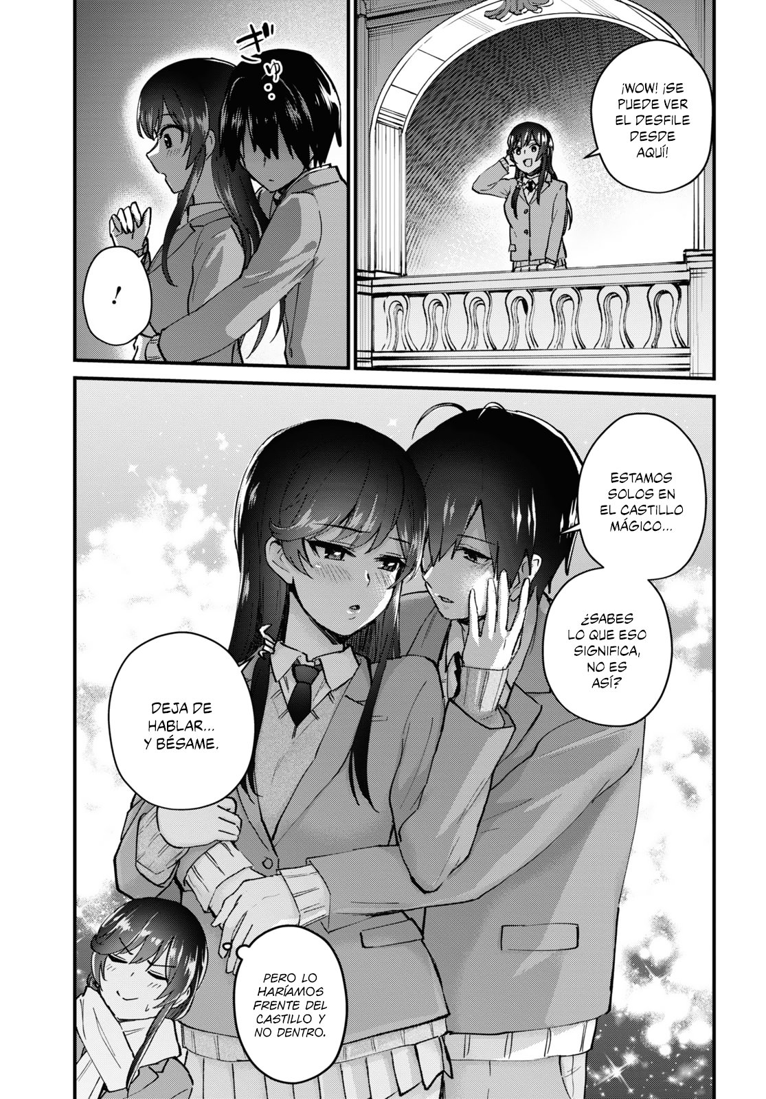 Hajimete no Gal Capitulo 117: El primer castillo mágico página 8