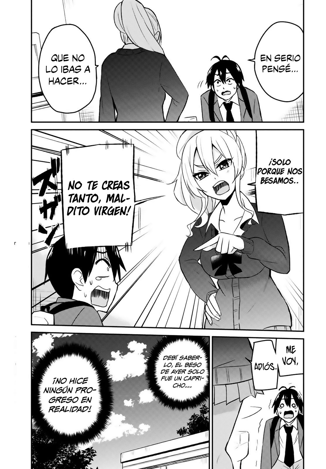 Hajimete no Gal Capitulo 12: Mi primer toque página 14