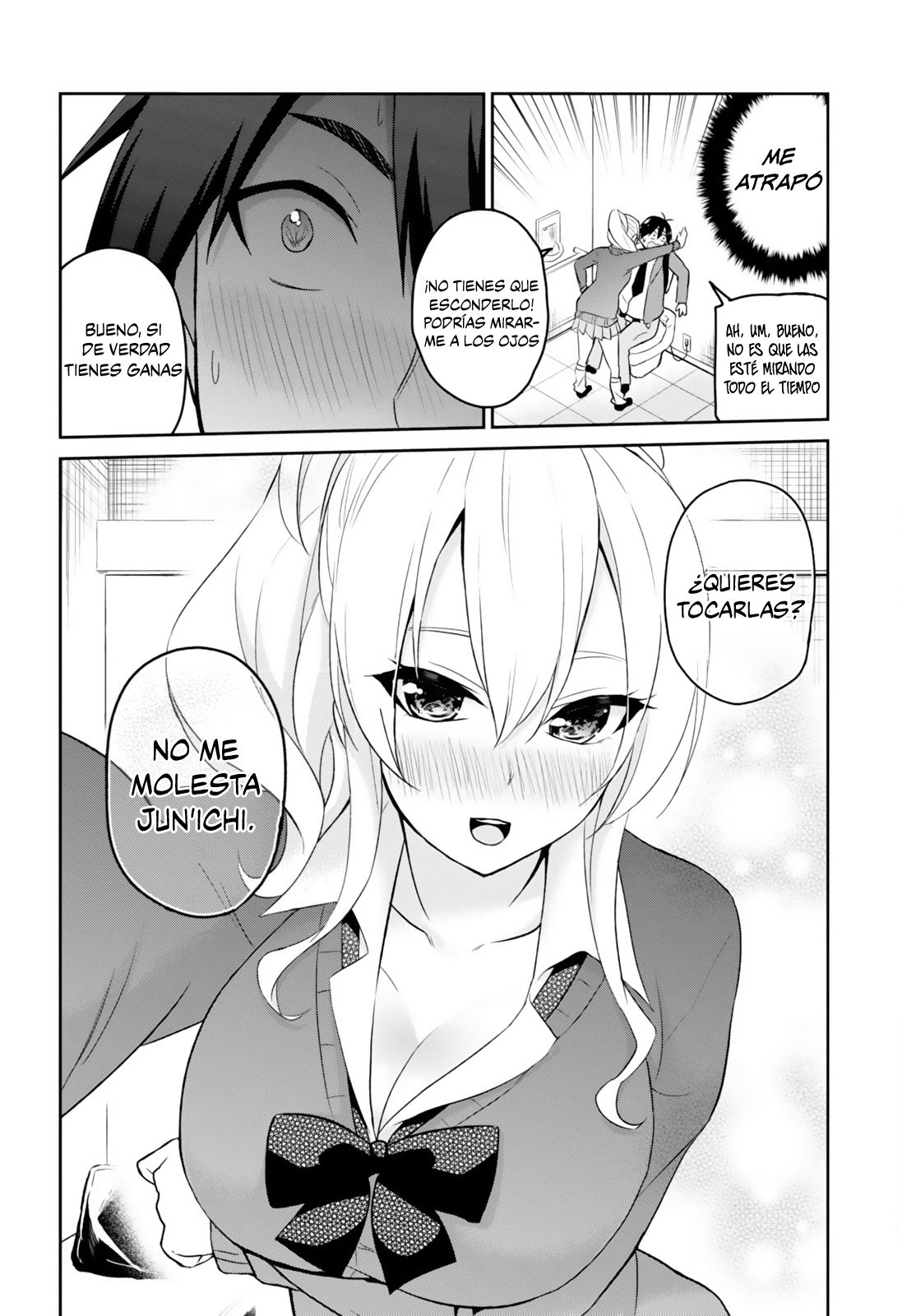 Hajimete no Gal Capitulo 12: Mi primer toque página 7