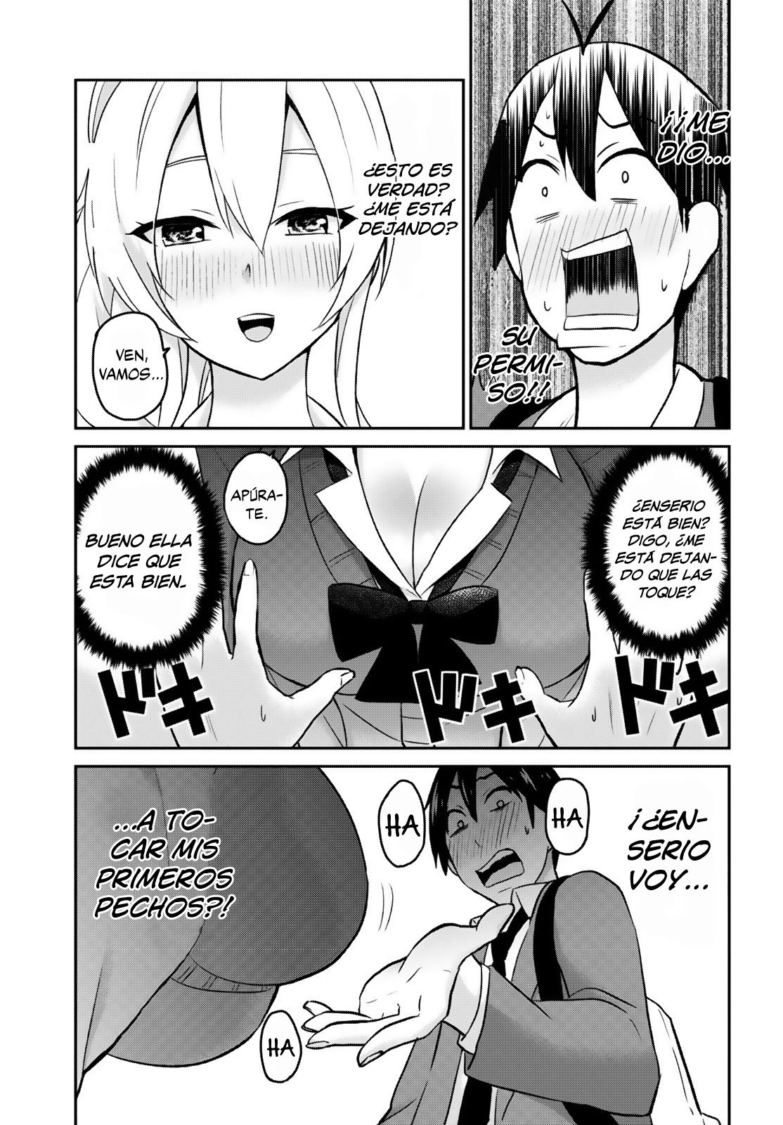Hajimete no Gal Capitulo 12: Mi primer toque página 8