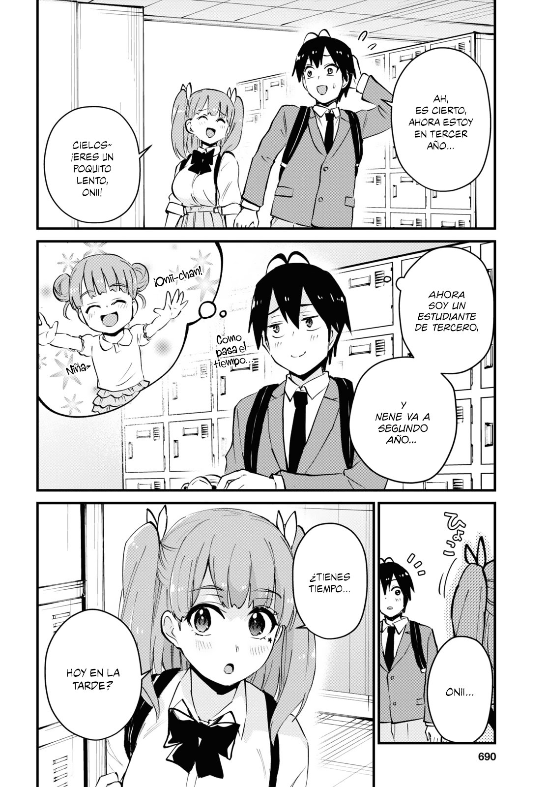 Hajimete no Gal Capitulo 120: Mi primera lección página 3
