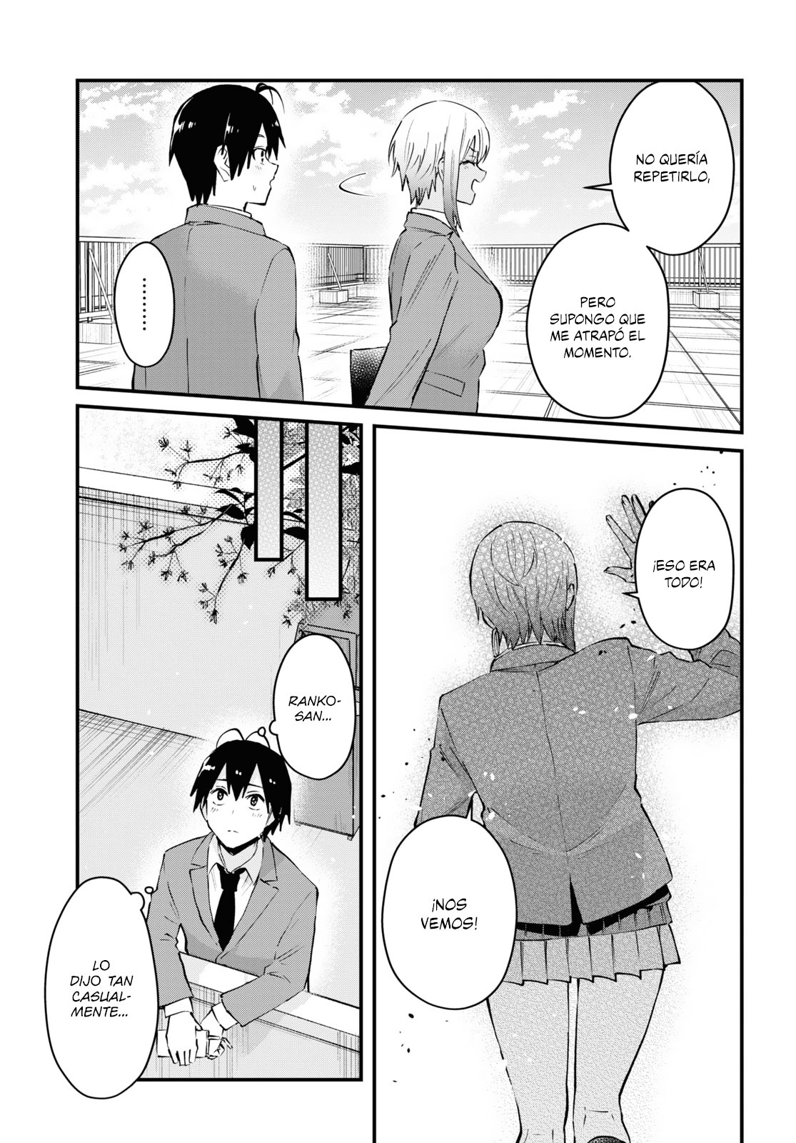 Hajimete no Gal Capitulo 121: El primer voto de confianza página 12