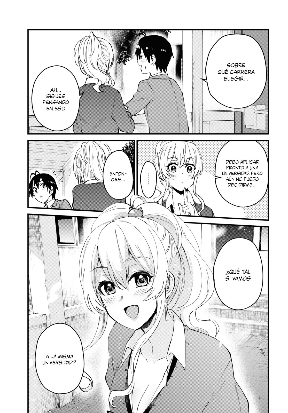 Hajimete no Gal Capitulo 121: El primer voto de confianza página 14
