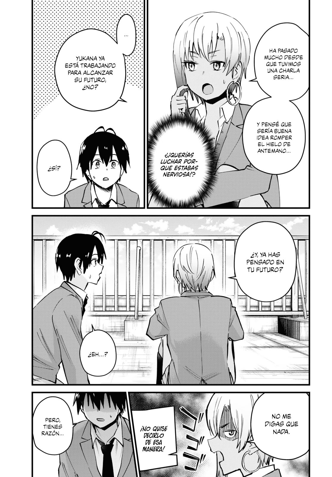Hajimete no Gal Capitulo 121: El primer voto de confianza página 8