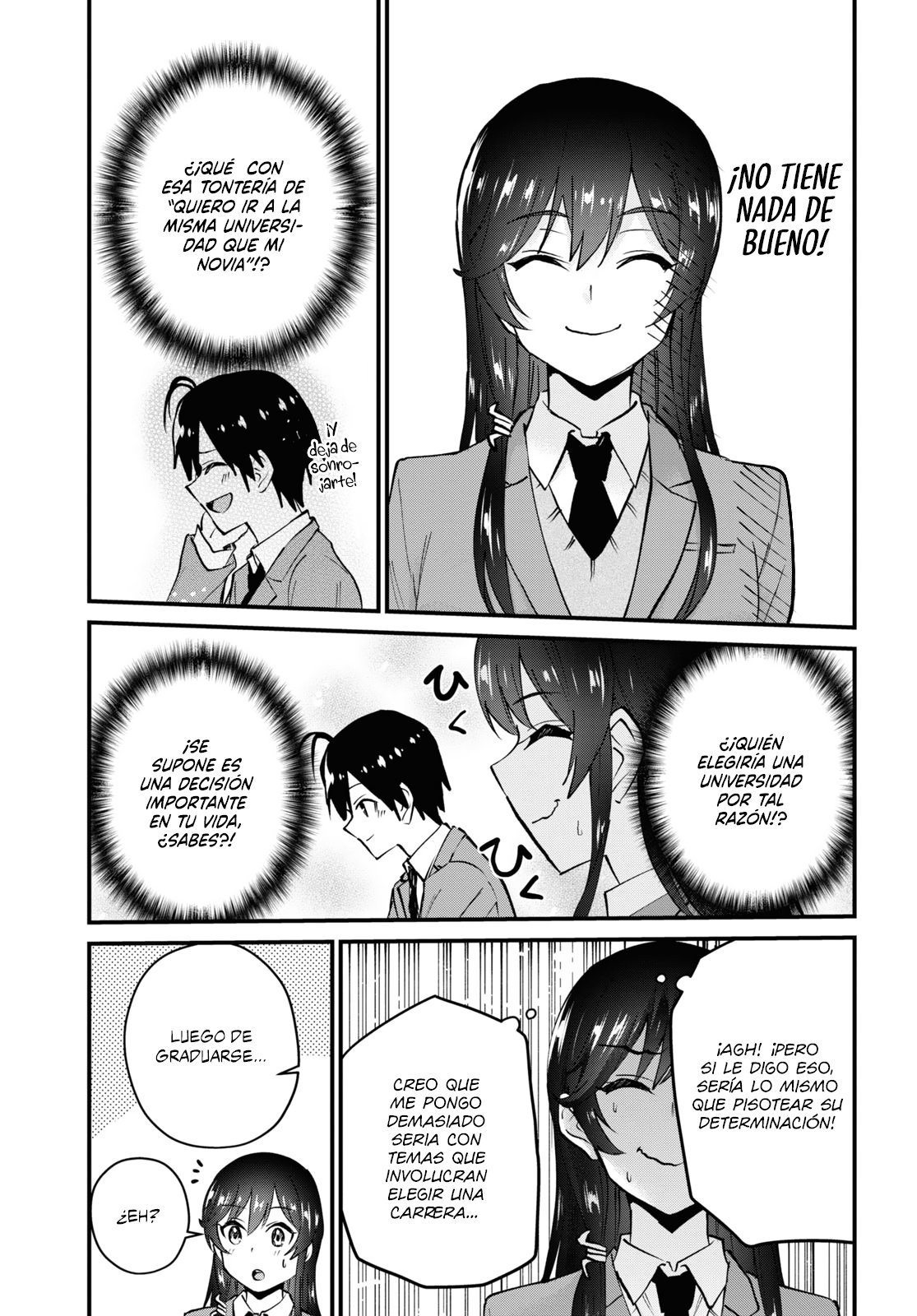 Hajimete no Gal Capitulo 122: El primer consejo página 10