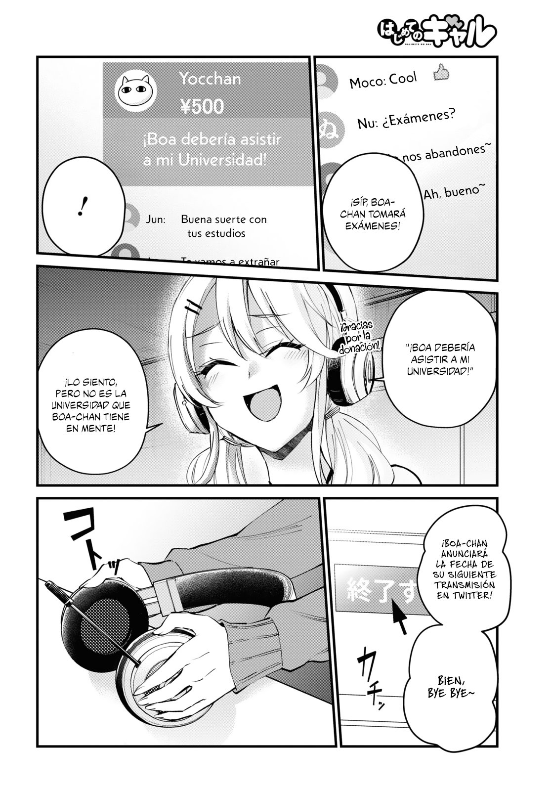 Hajimete no Gal Capitulo 122: El primer consejo página 3